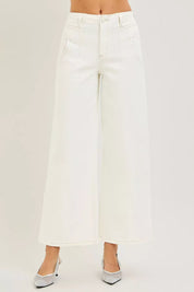RISEN High Rise Ankle Wide Pants on Simply Obsessed