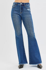 RISEN High Rise Flare Jeans on Simply Obsessed