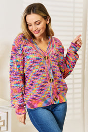 ANGEL WINGS Woven Right V-Neck Long Sleeve Cardigan. **FALL DEBUT SALE** on Simply Obsessed