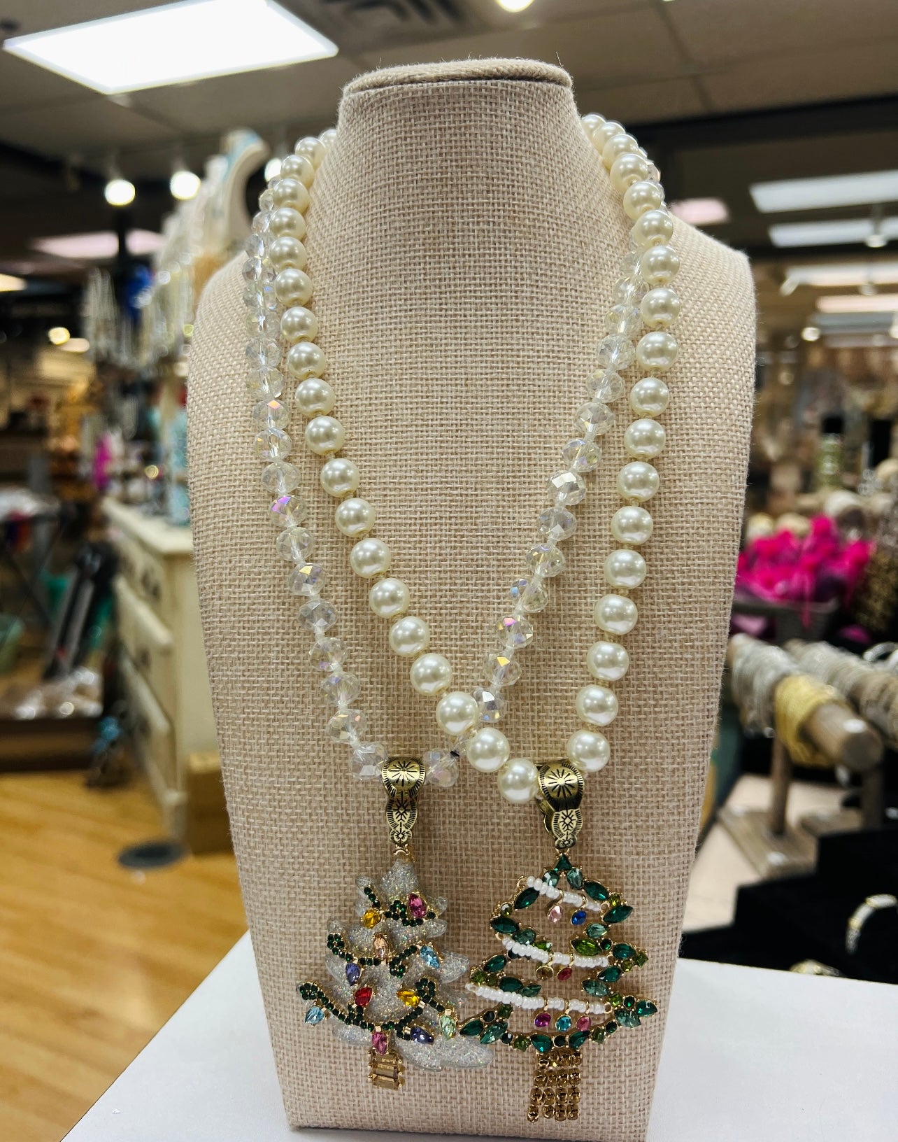 ATG Holiday Tree Necklaces