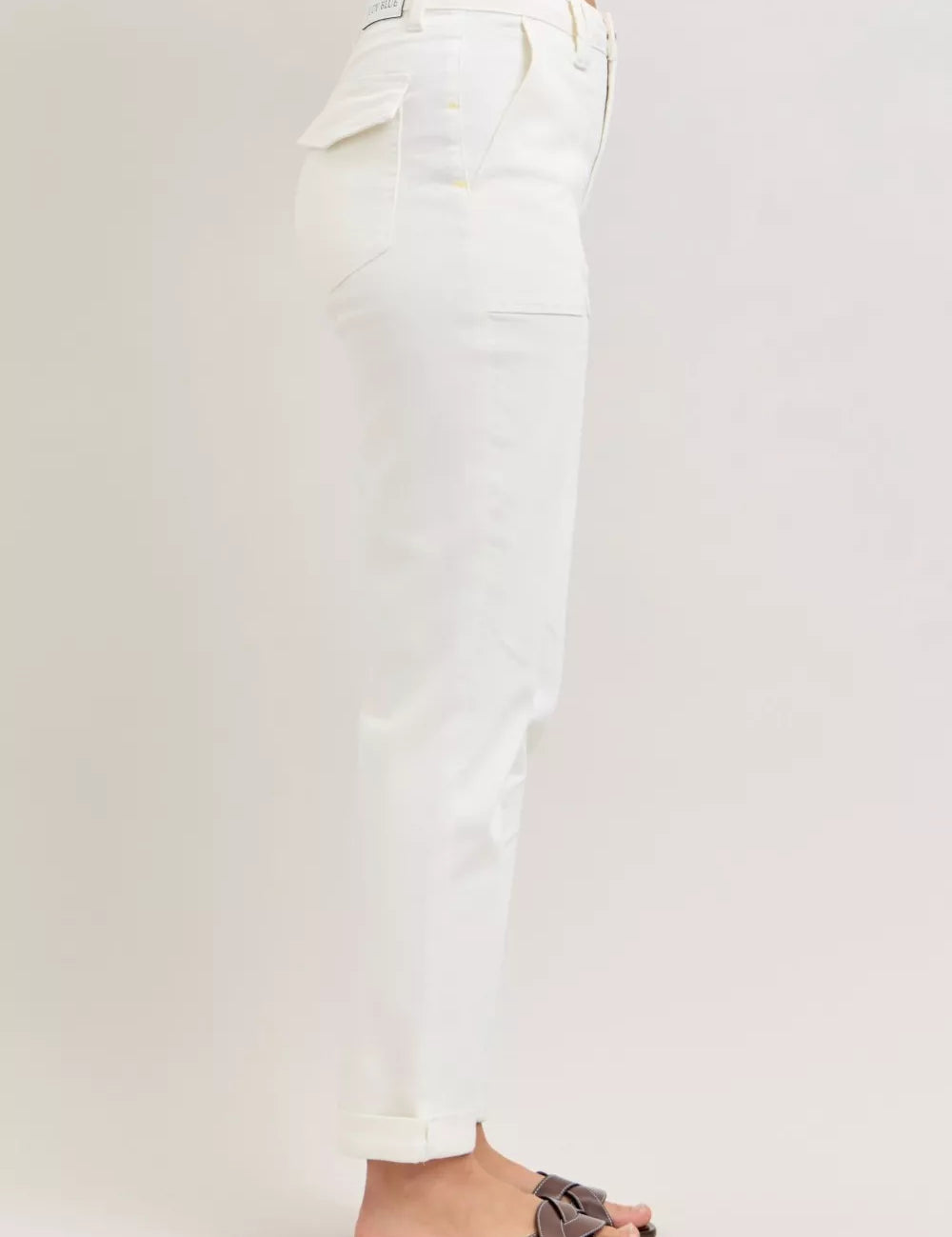 JUDY BLUE High Waist Jeans with Patch Pockets on Simply Obsessed