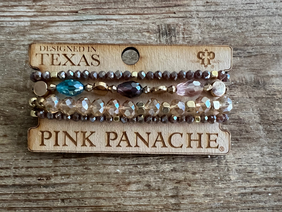#84 One of a Kind Gold Neutral Stack on Simply Obsessed