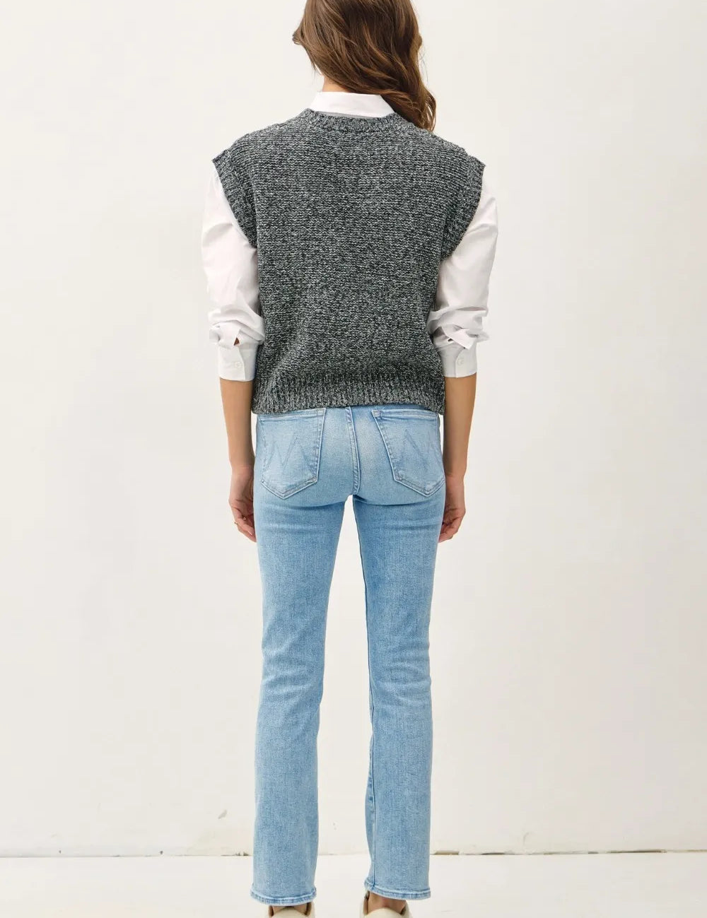 BE COOL Cable Knit V-Neck Sweater Vest **FALL DEBUT SALE** on Simply Obsessed