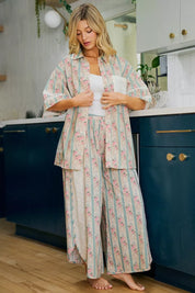 BIBI Eyelet Lace And Floral Mix And Match Shirt Top on Simply Obsessed