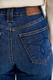 JUDY BLUE High Waist T.C. Claudia Ankle Wide Jeans on Simply Obsessed