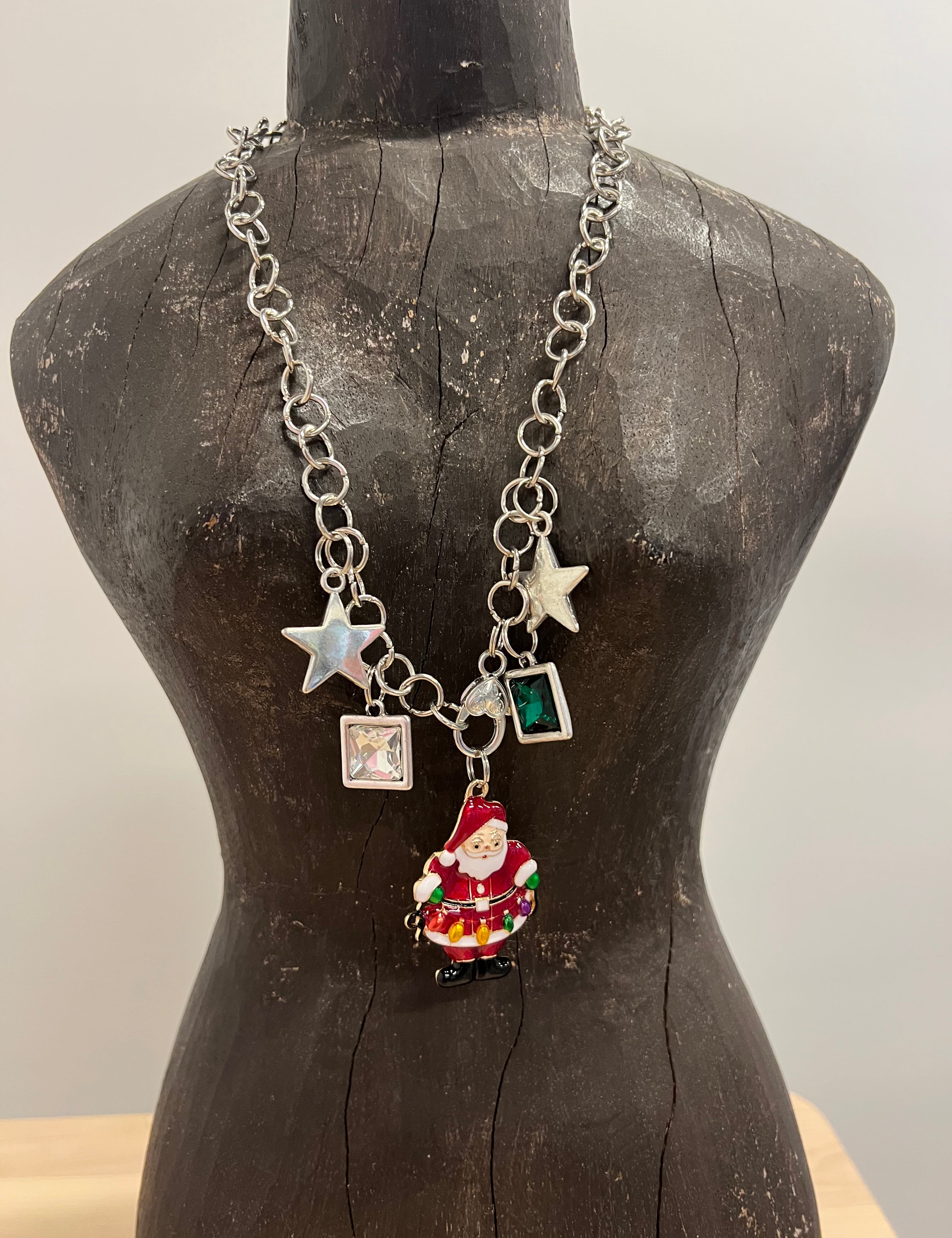 ATG Santa Charm Necklace on Simply Obsessed