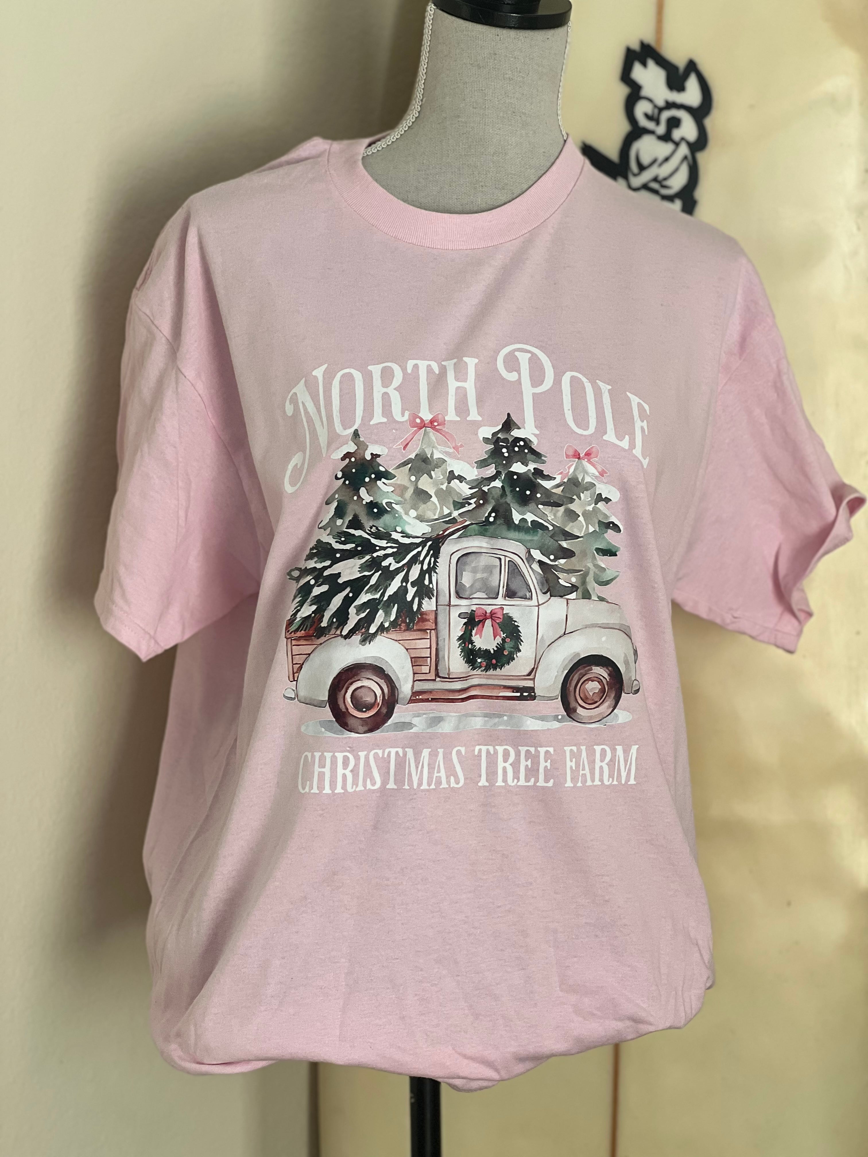 T-SHIRT JUNKIE Christmas Tree Farm Tee