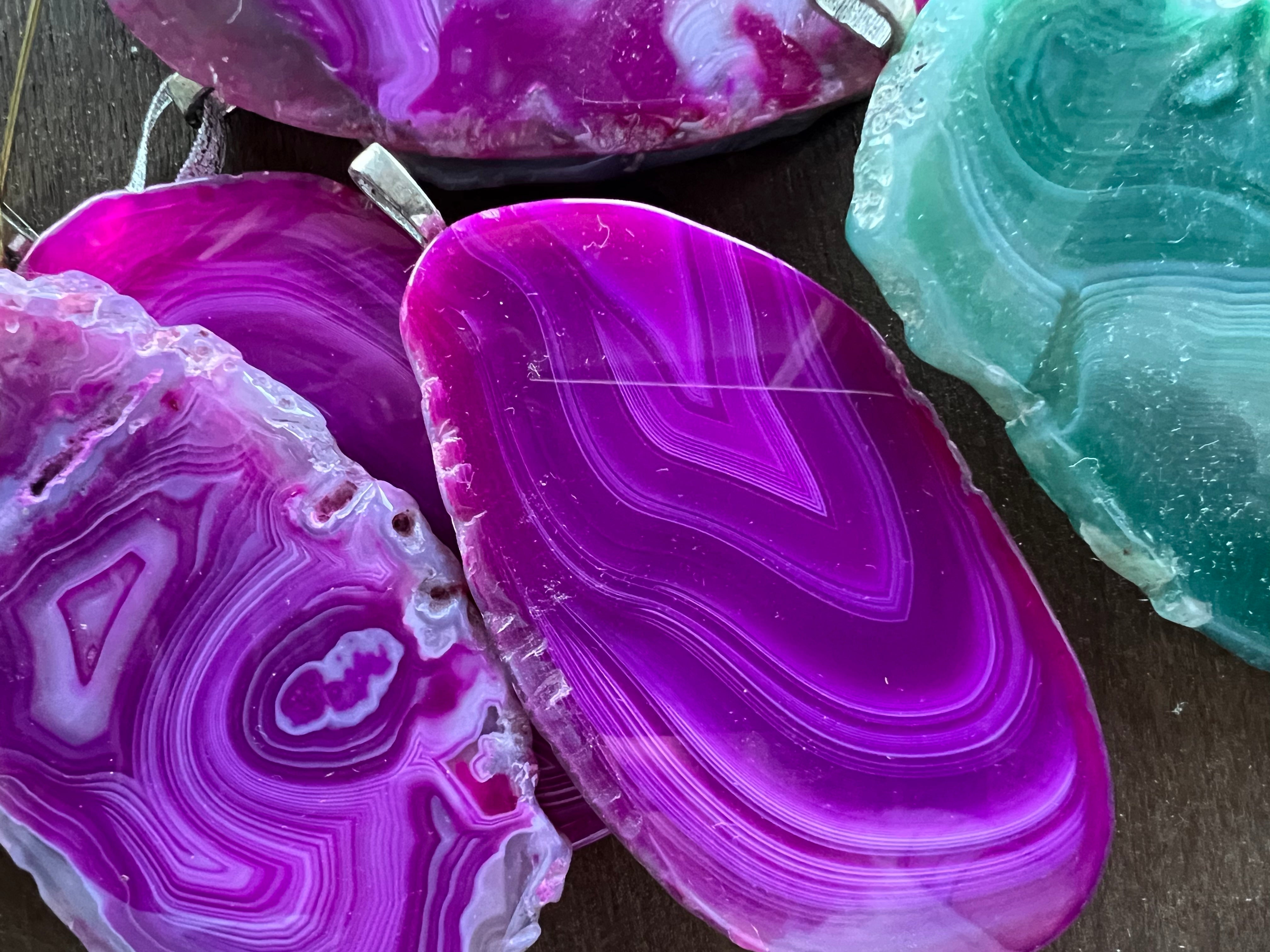 MALIBU HIPPIE Medium Agate Christmas Ornaments on Simply Obsessed
