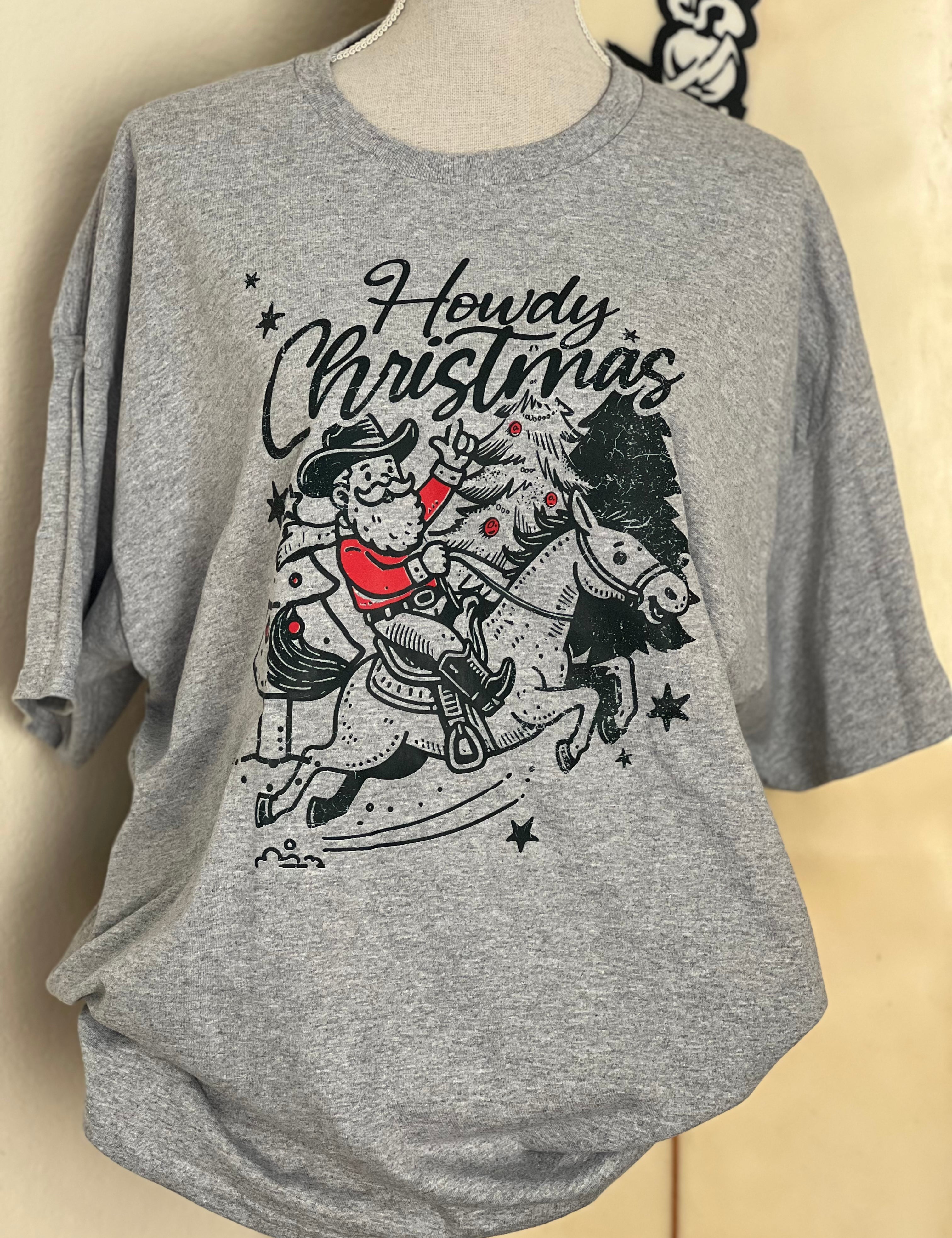 T-SHIRT JUNKIE Howdy Christmas Tee on Simply Obsessed