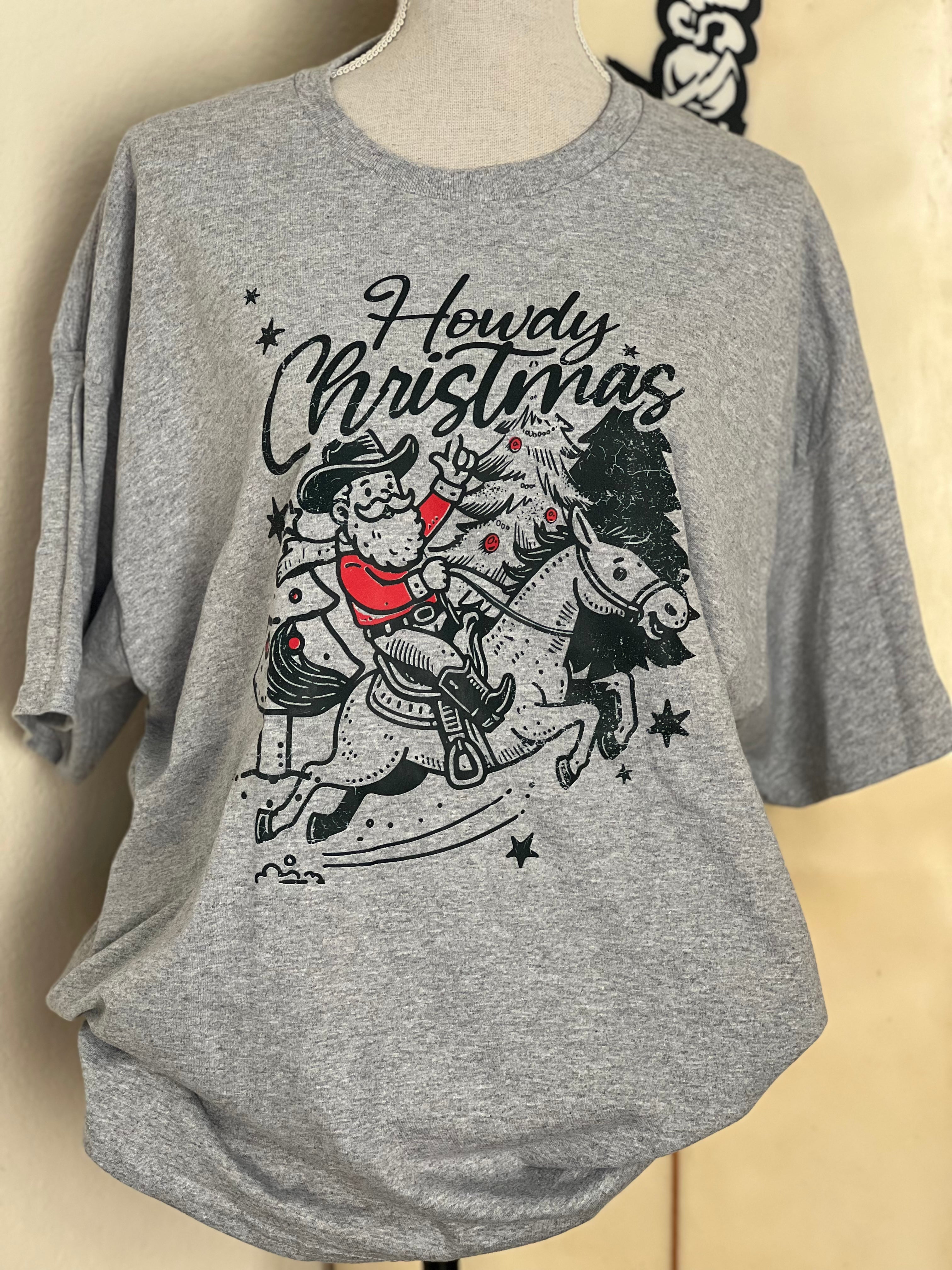 T-SHIRT JUNKIE Howdy Christmas Tee on Simply Obsessed