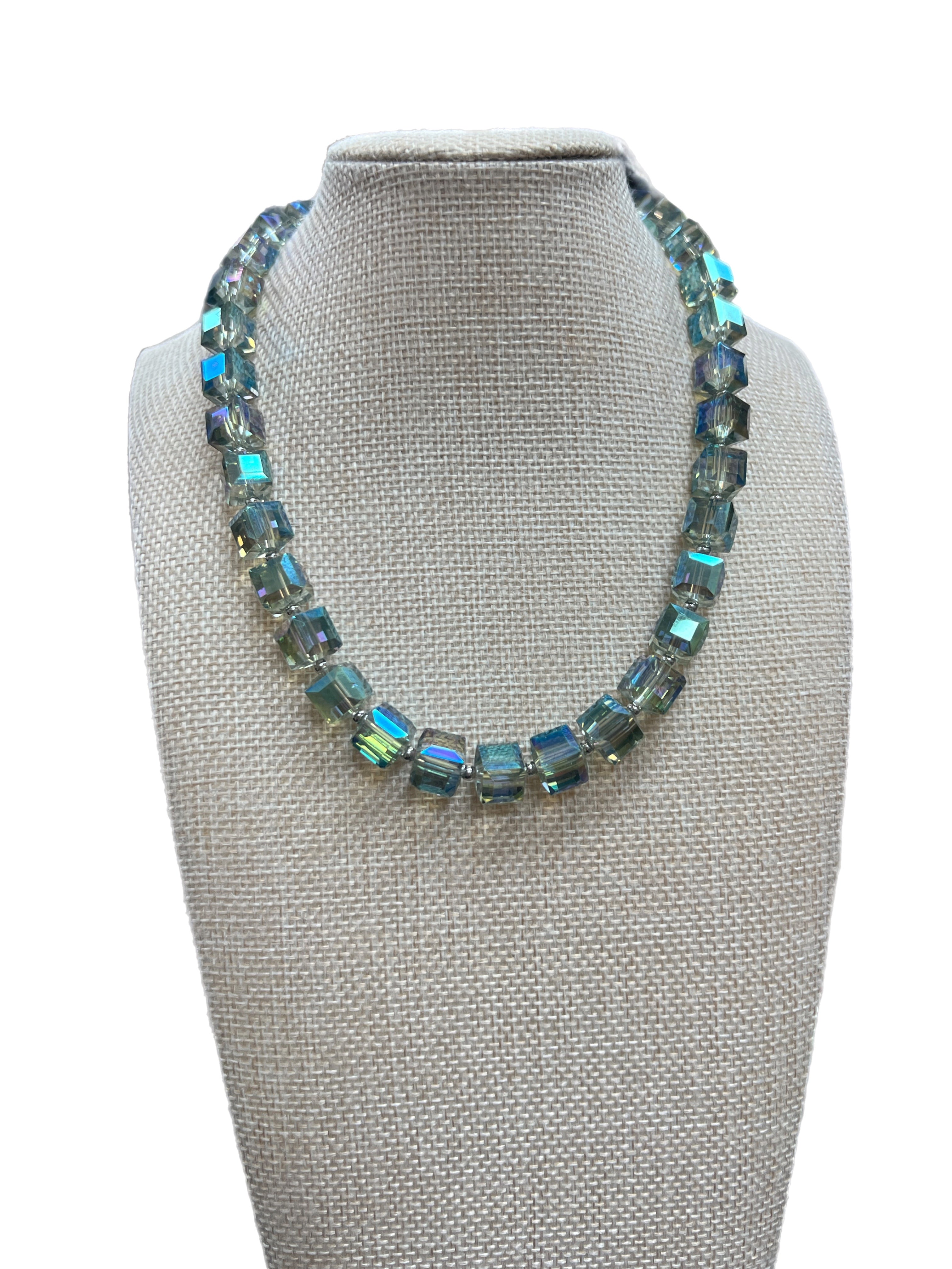 ATG Cube Beaded Necklaces on Simply Obsessed