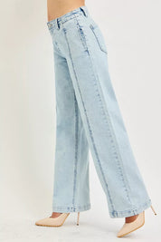 RISEN Slouchy Wide Leg Jeans on Simply Obsessed