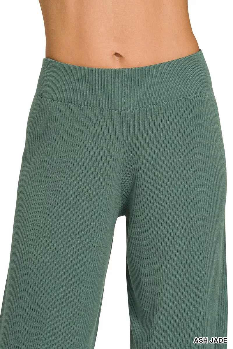 ZENANA Viscose Sweater Top & Pants Set **DOORBUSTER** on Simply Obsessed