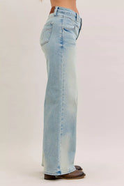 JUDY BLUE High Waist Column Straight Jeans on Simply Obsessed