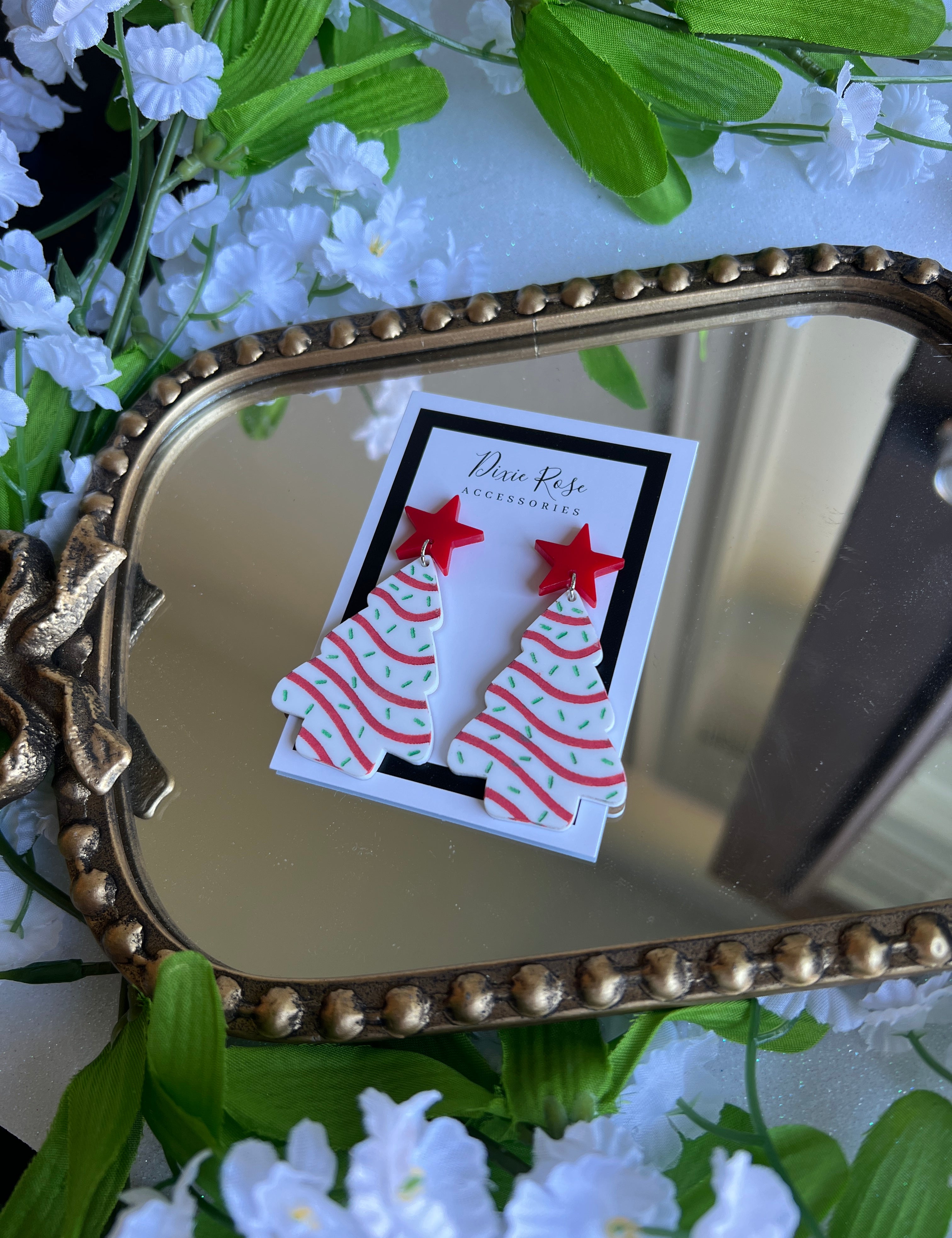 DIXIE ROSE Debbie Tree Earrings on Simply Obsessed