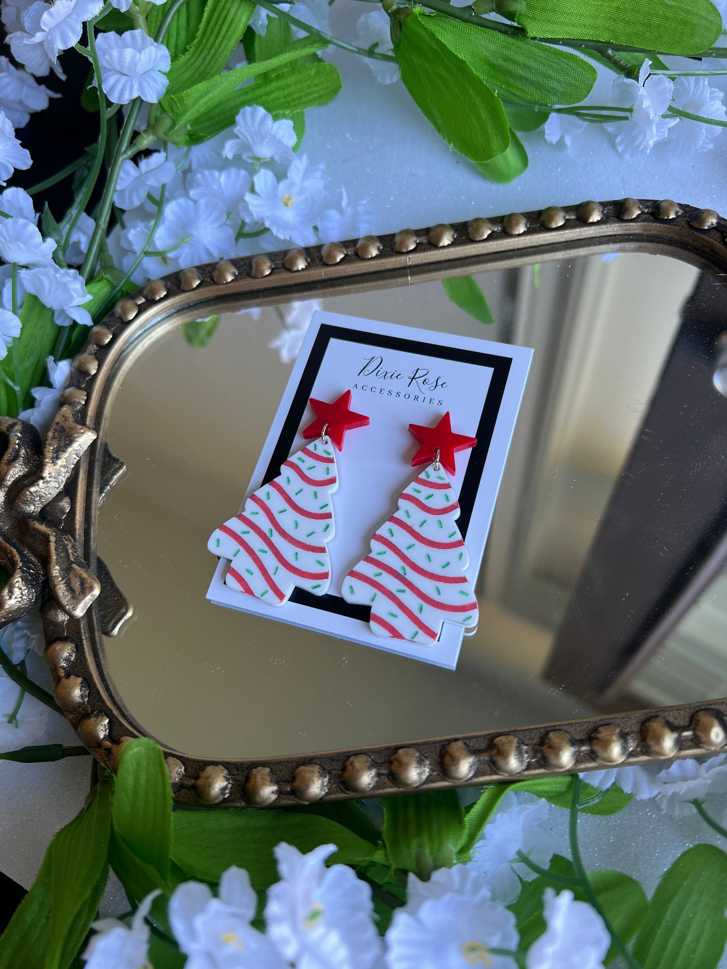 DIXIE ROSE Debbie Tree Earrings on Simply Obsessed
