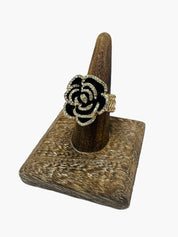 ATG Bling Rose Stretchy Ring on Simply Obsessed