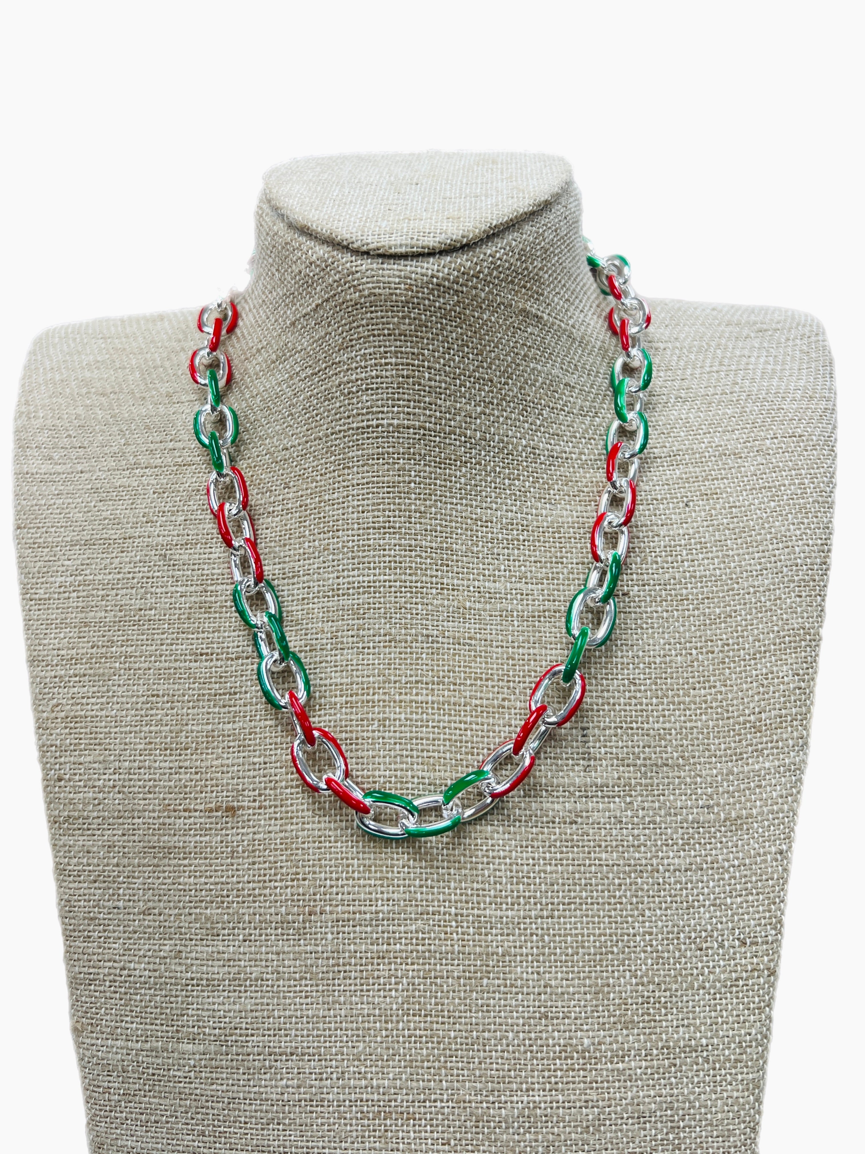 ATG Enamel Chain Necklace on Simply Obsessed