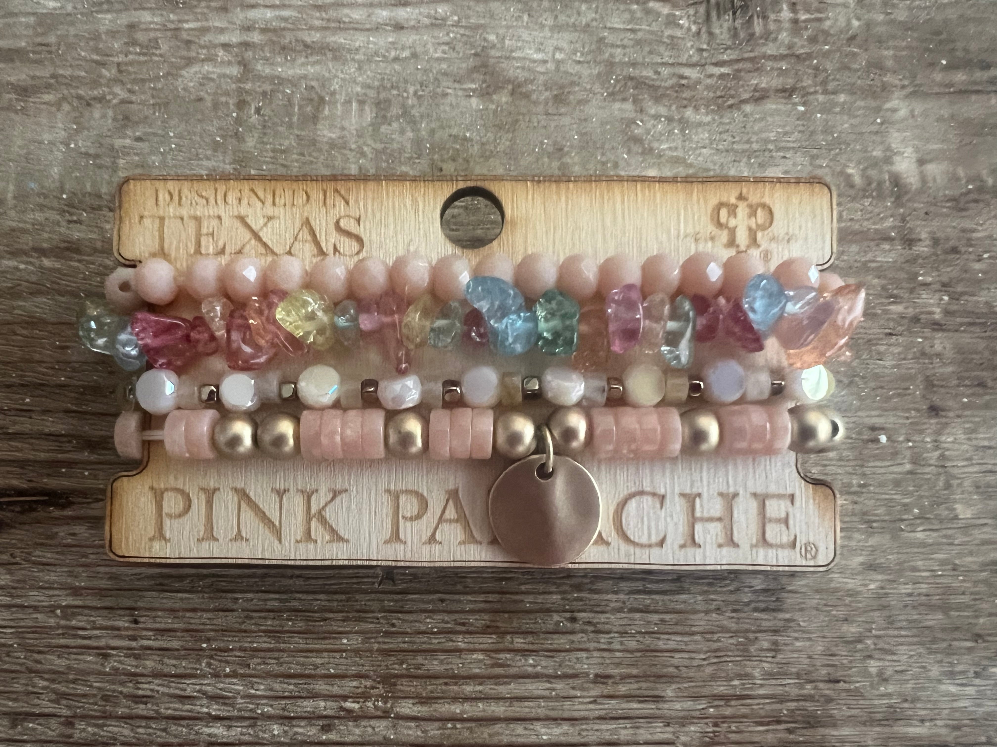 #97 One of a Kind Blush Pink/Gold Stack on Simply Obsessed