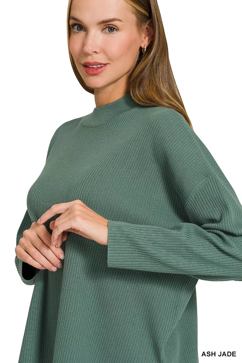 ZENANA Viscose Sweater Top & Pants Set **DOORBUSTER** on Simply Obsessed