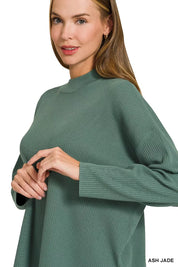 ZENANA Viscose Sweater Top & Pants Set **DOORBUSTER** on Simply Obsessed