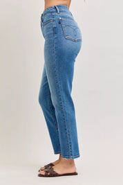 Judy Blue High-Waisted Straight-Leg Jeans on Simply Obsessed
