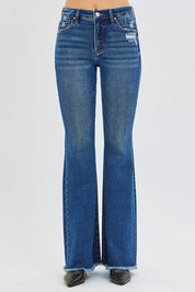 RISEN High Rise Flare Jeans on Simply Obsessed