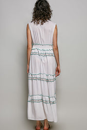 POL Floral Printed Sleeveless Tiered Dress with Smocked Waistband **DEBUT SALE** on Simply Obsessed