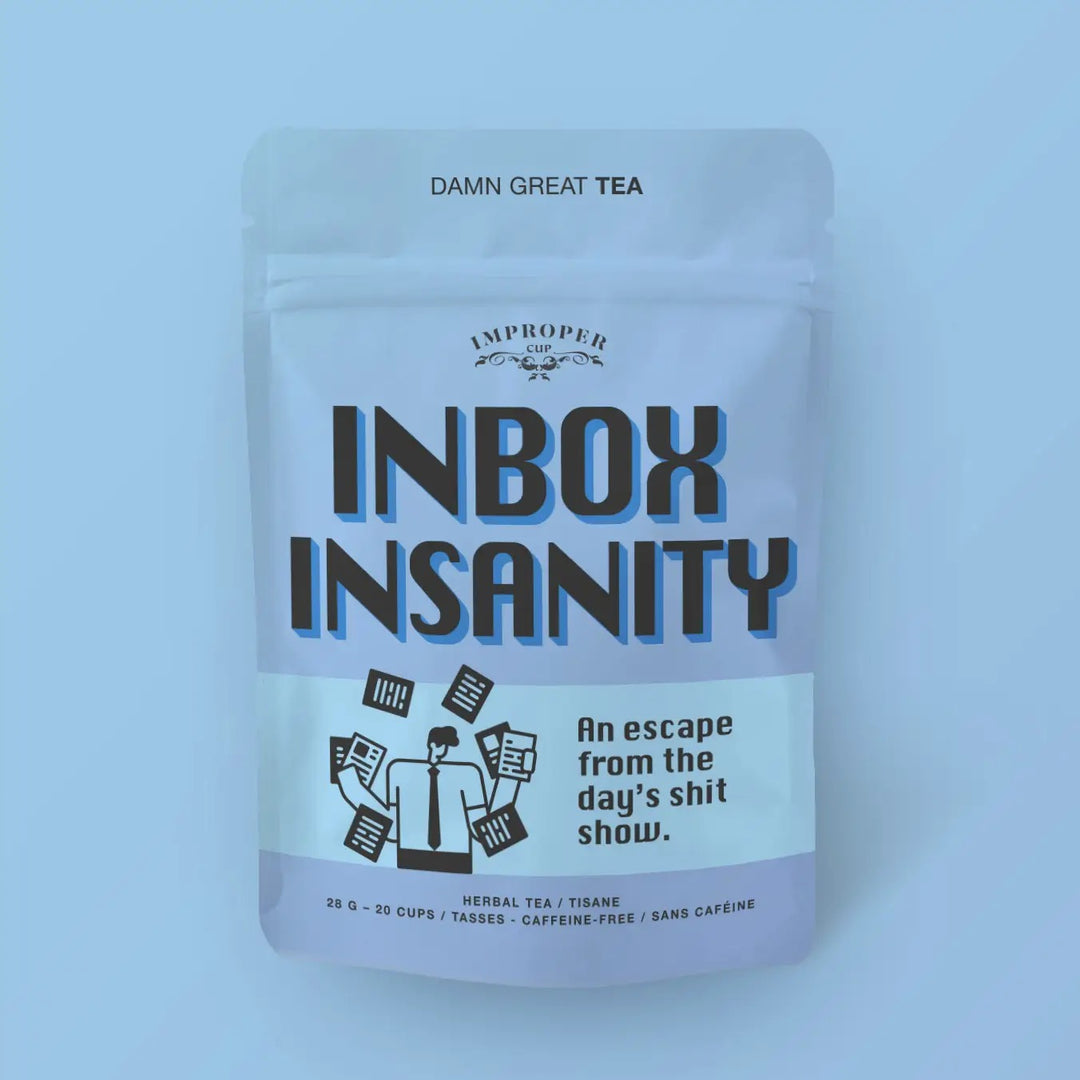 Inbox Insanity Tea by Improper Cup on Simply Obsessed