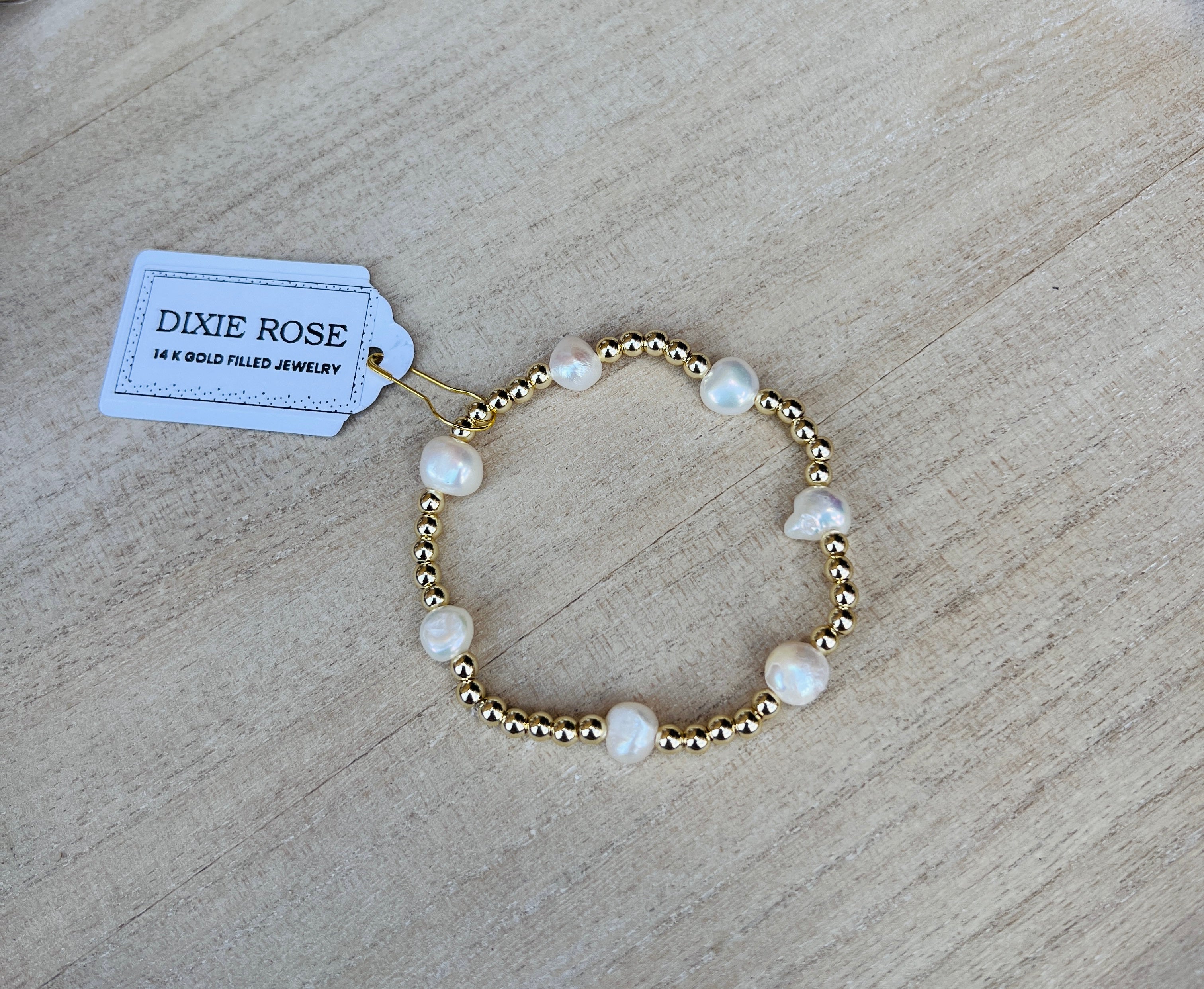 DIXIE ROSE 14K Gold Filled Claire Bracelet