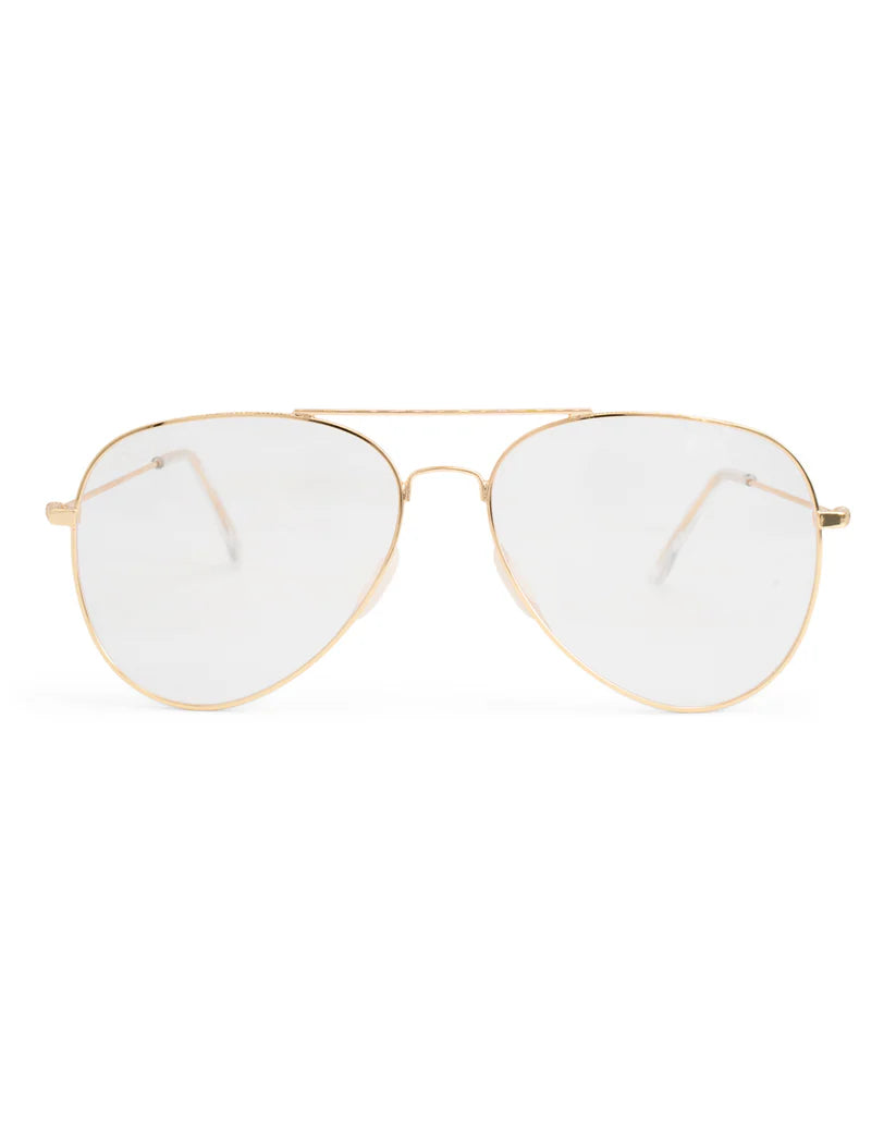 DAX Ice Blue Light Blocking Glasses on Simply Obsessed