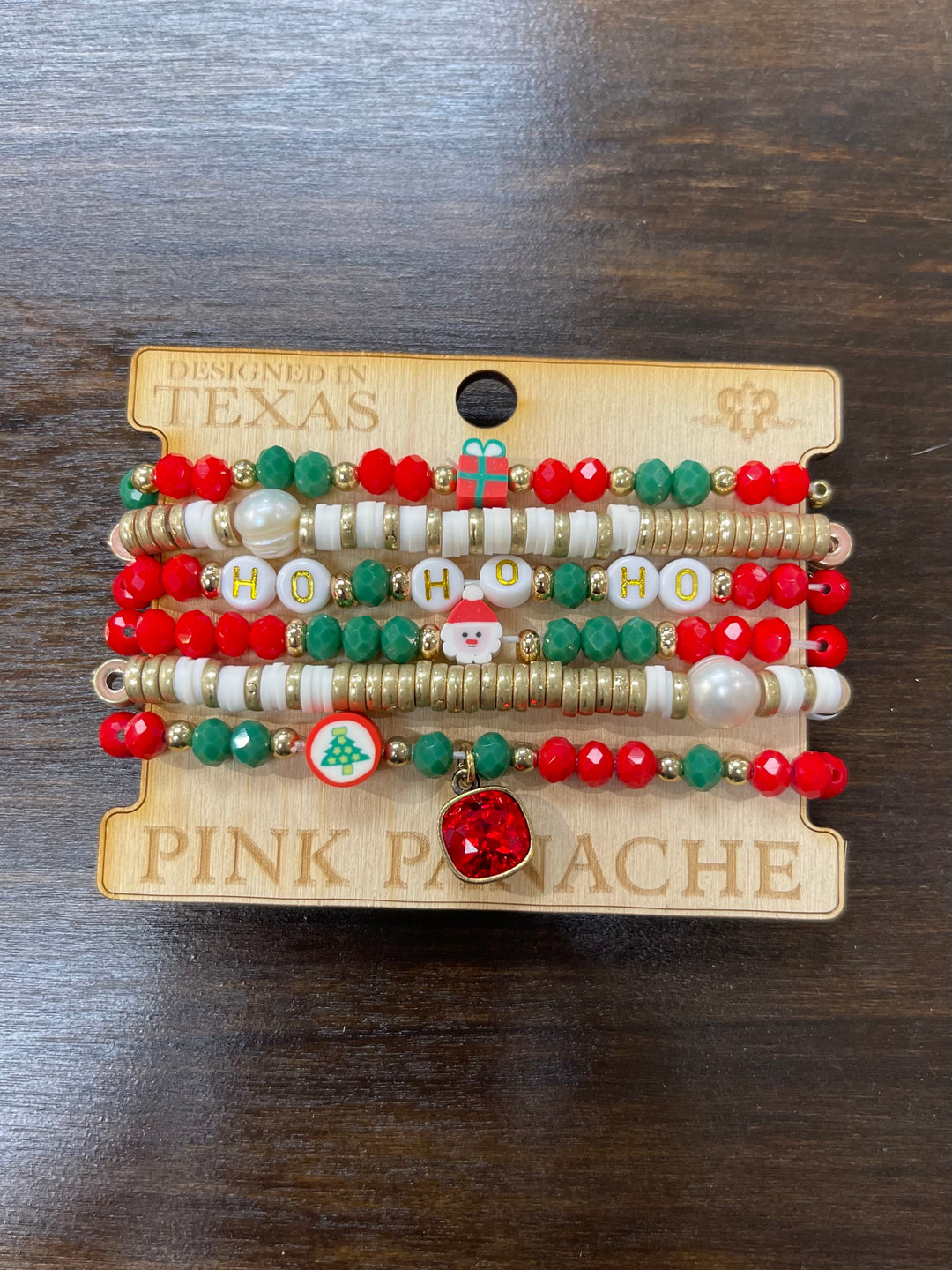 Ho Ho Ho Bracelet Stack by Pink Panache Brands on Simply Obsessed