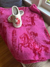 CACTUS COWGIRL Blanket on Simply Obsessed