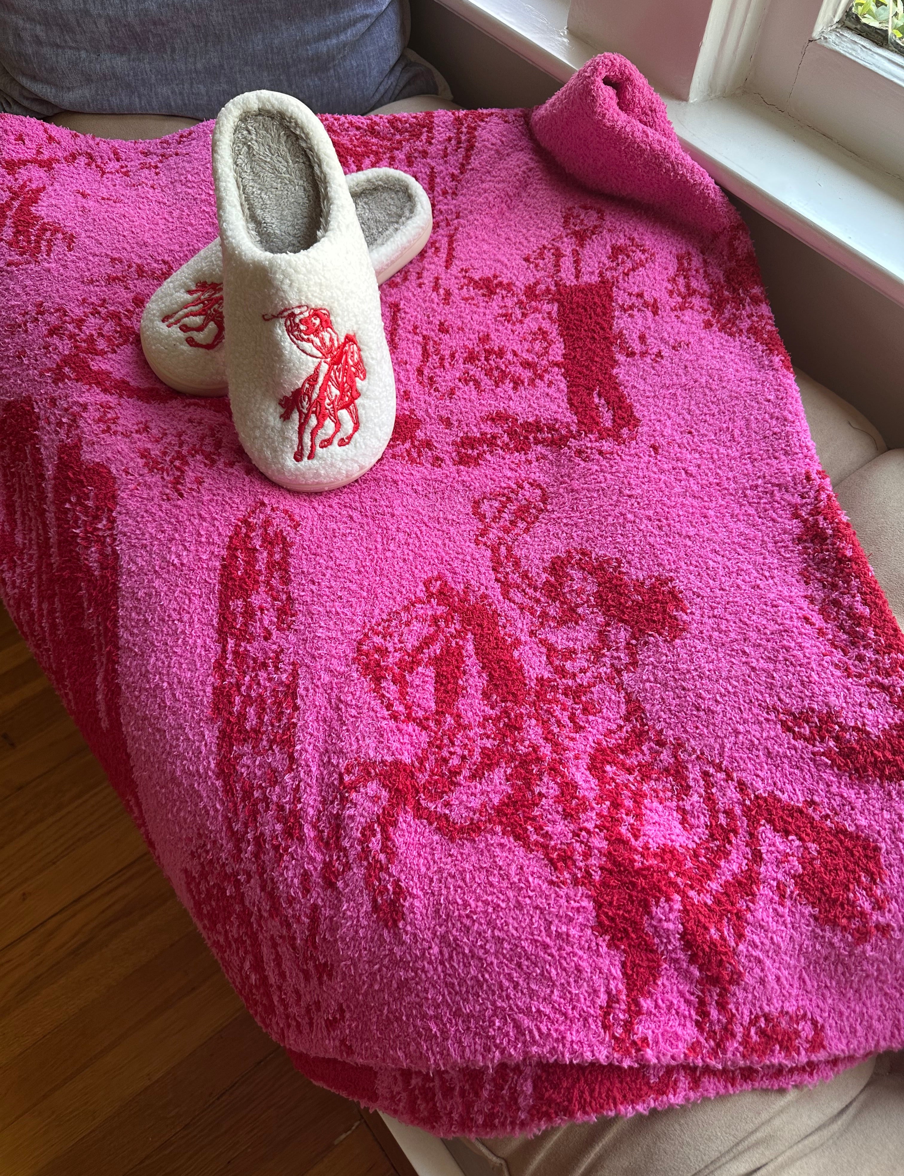 CACTUS COWGIRL Blanket on Simply Obsessed