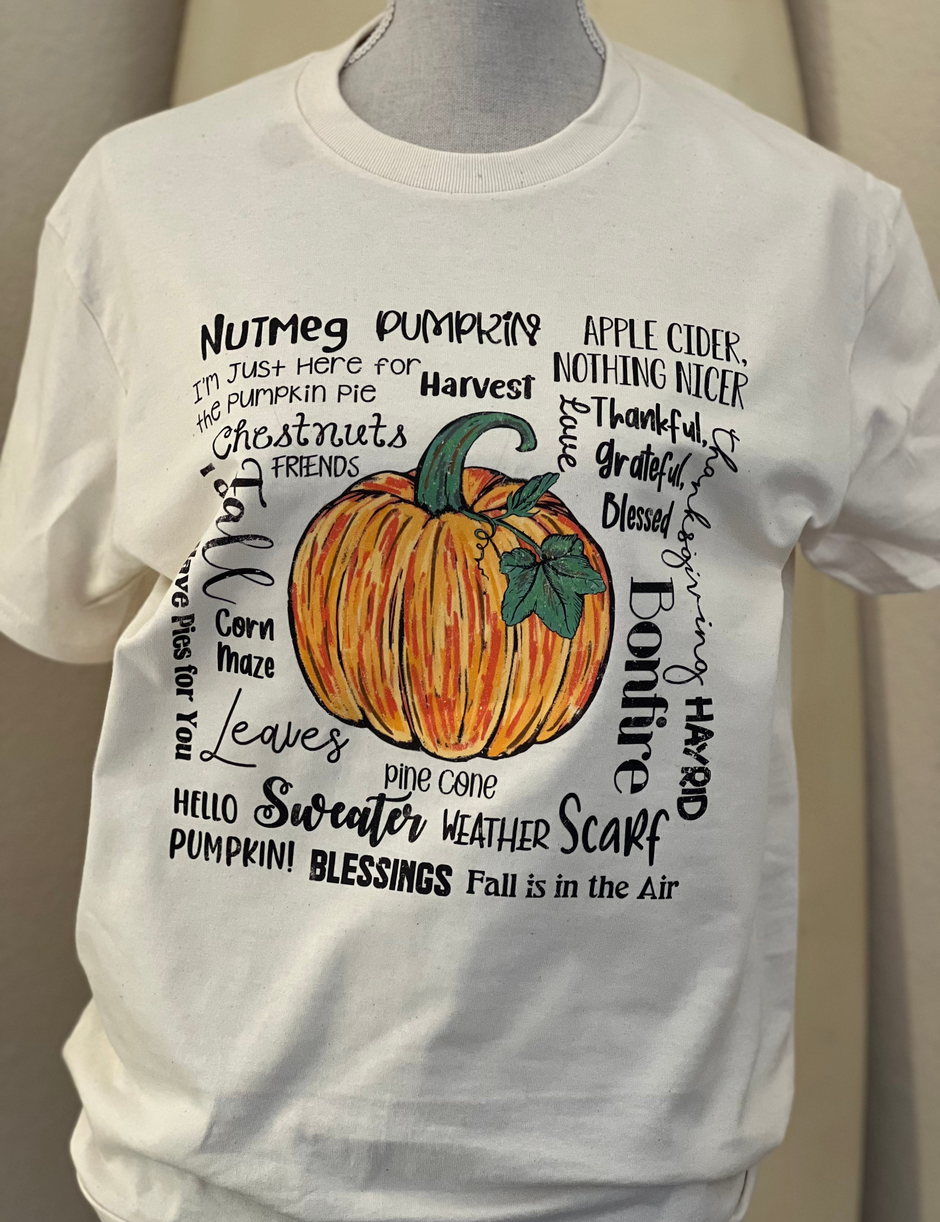 T-SHIRT JUNKIE Fall Favorites Tee on Simply Obsessed