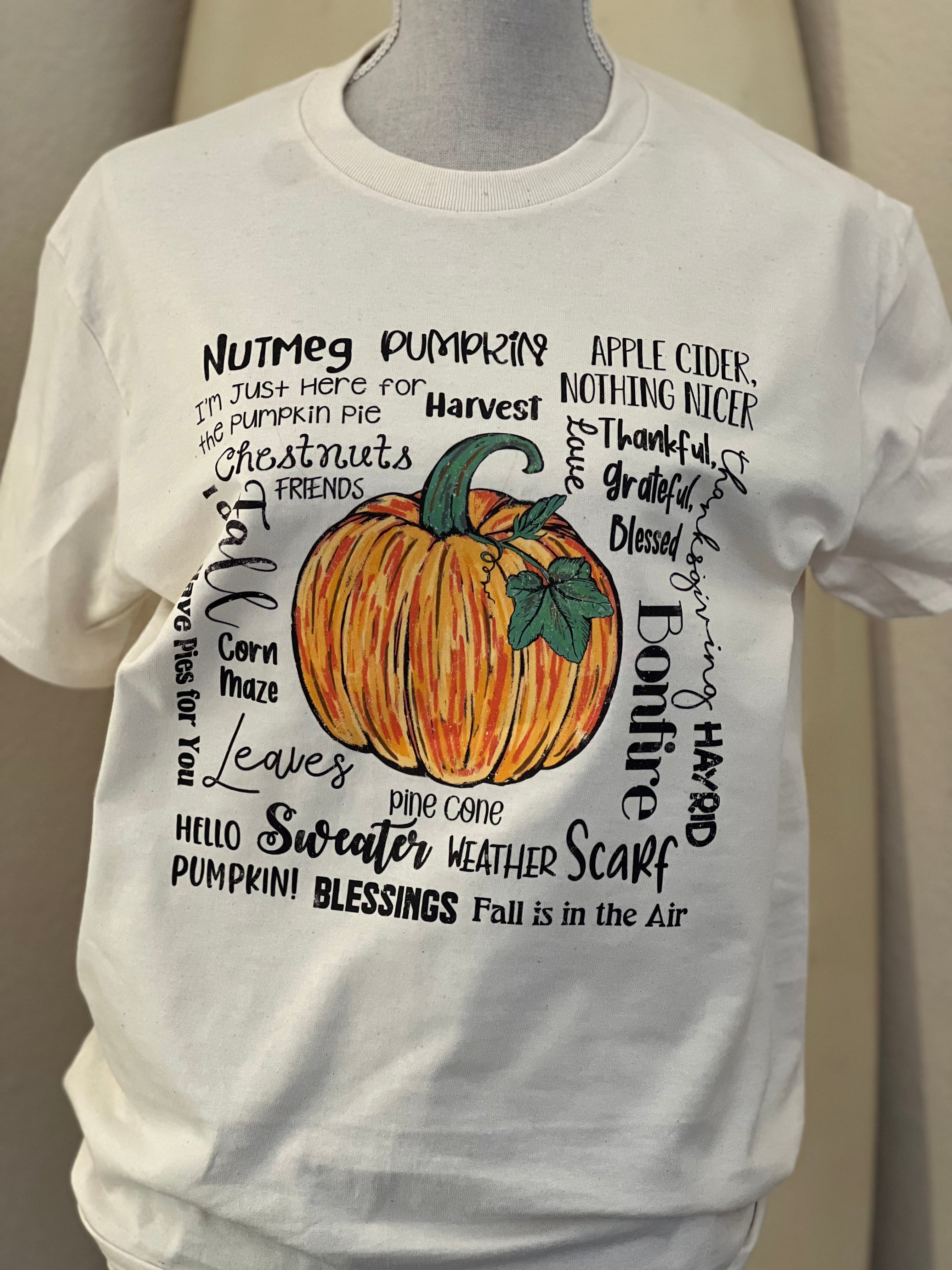 T-SHIRT JUNKIE Fall Favorites Tee on Simply Obsessed