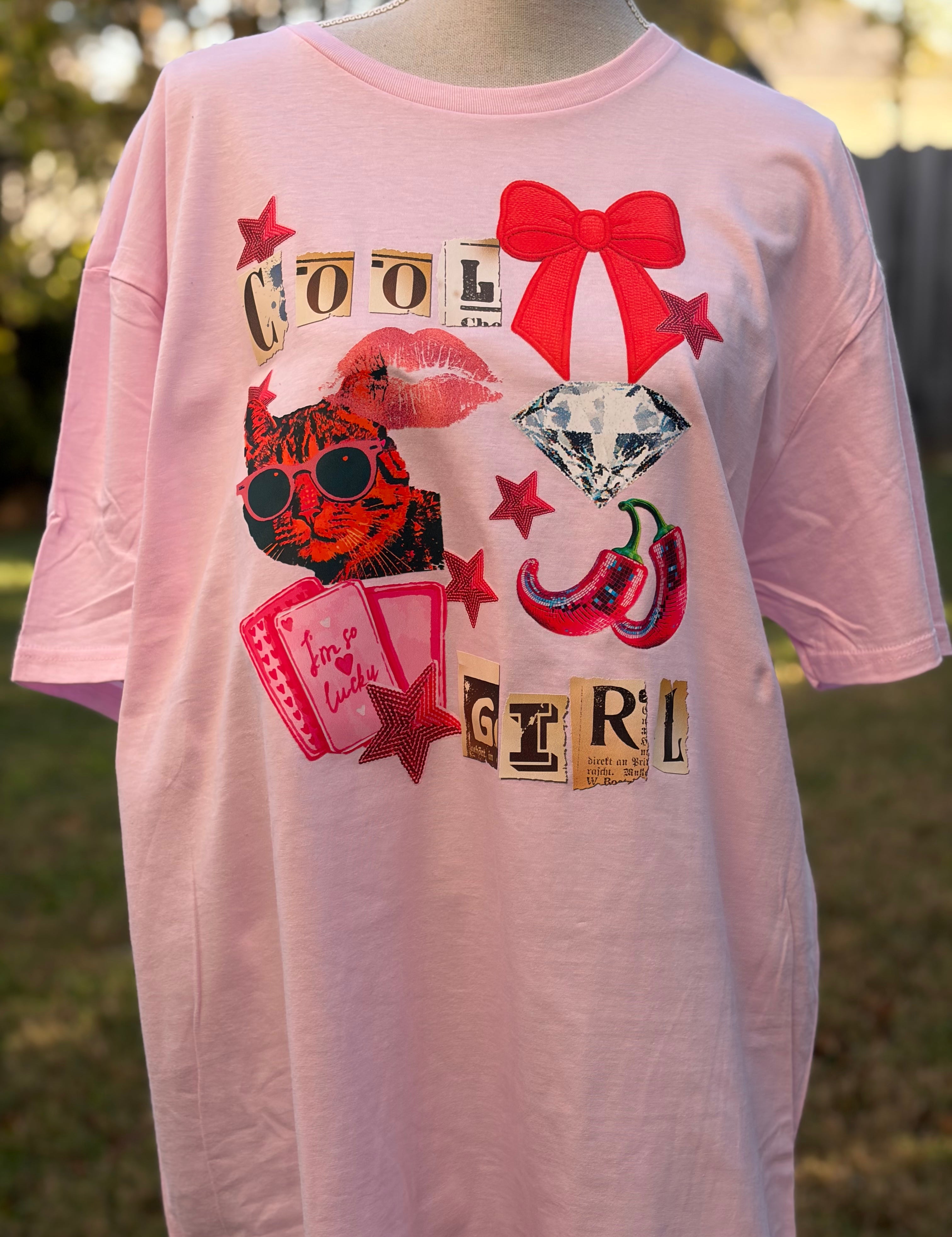 T-SHIRT JUNKIE Cool Girl Tee on Simply Obsessed