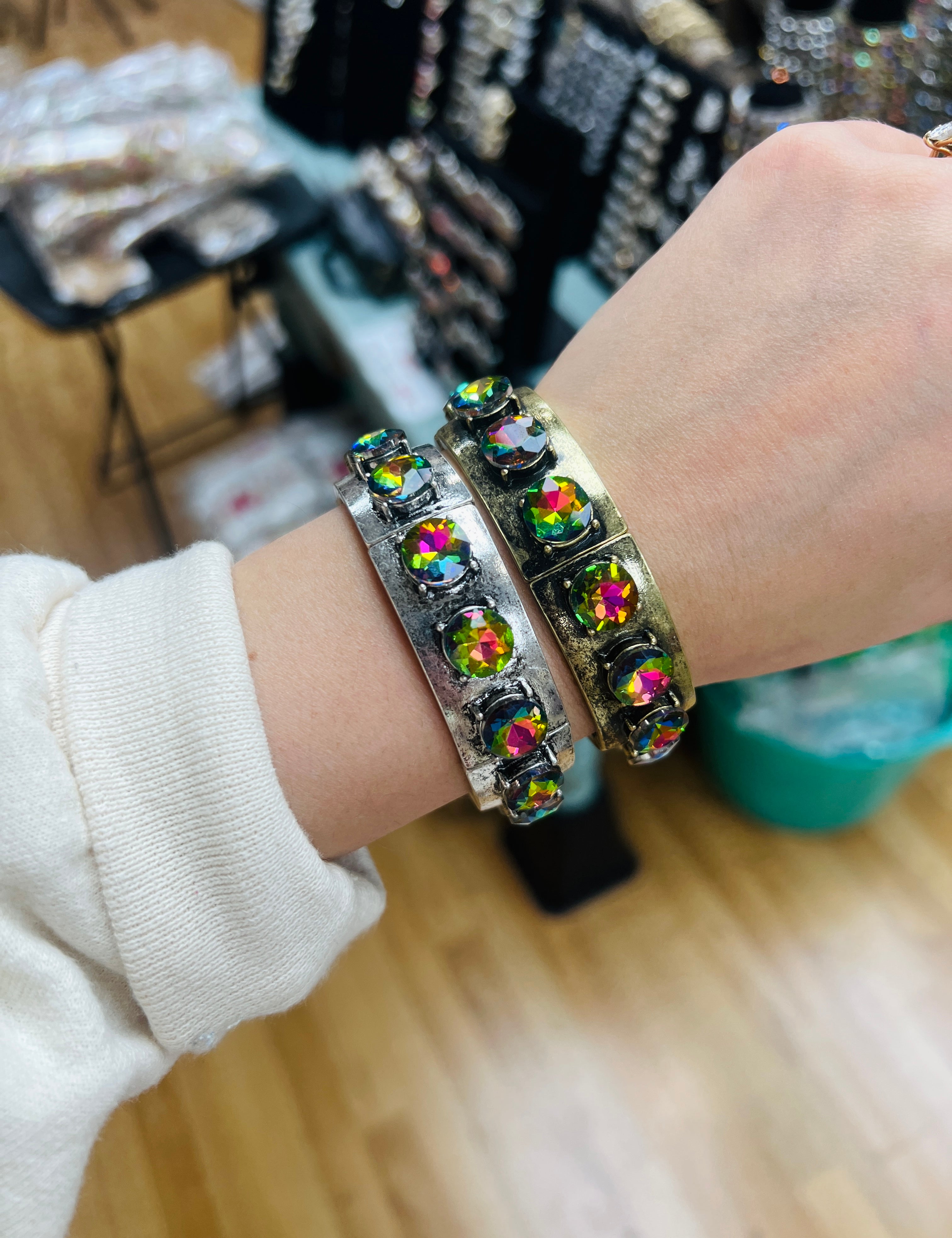 ATG Volcano Statement Stretch Bracelets on Simply Obsessed