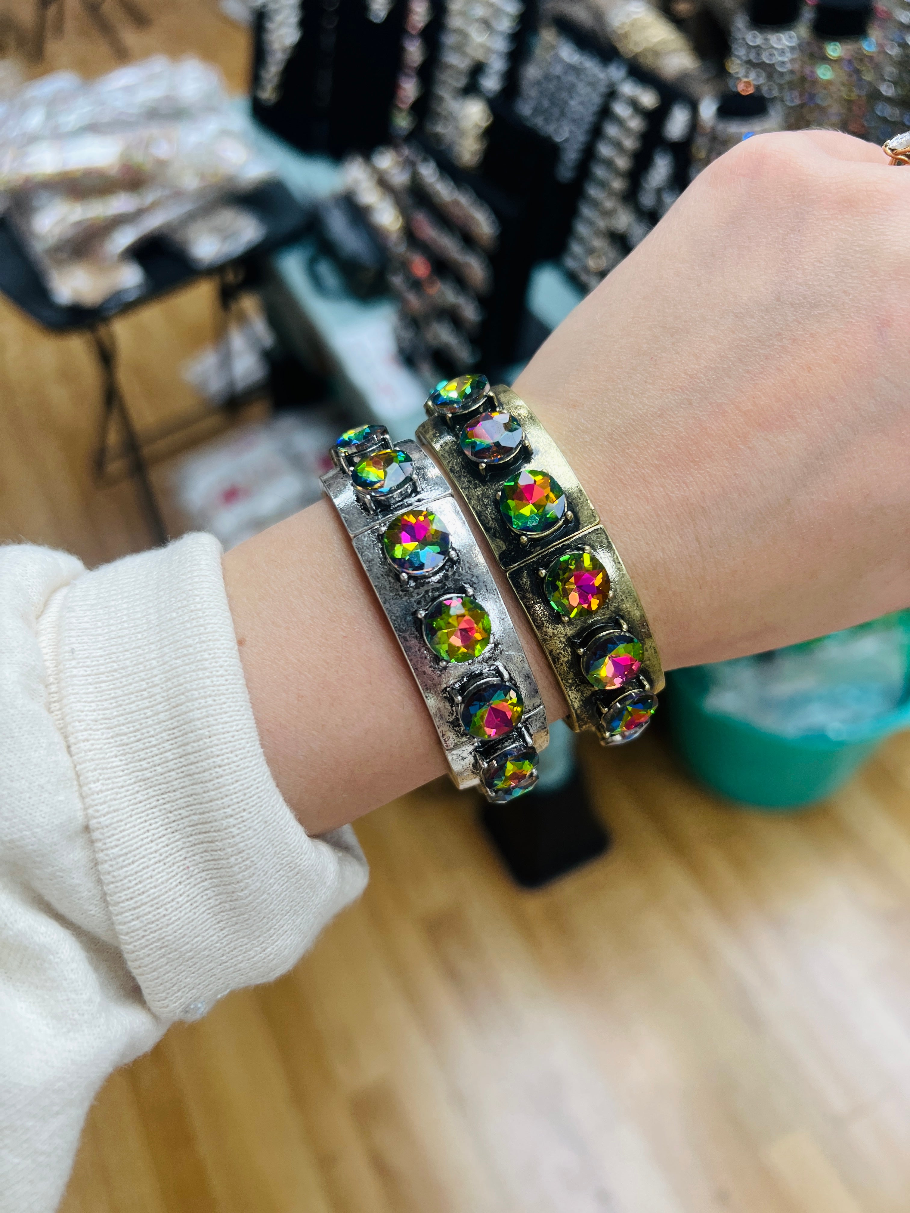 ATG Volcano Statement Stretch Bracelets on Simply Obsessed