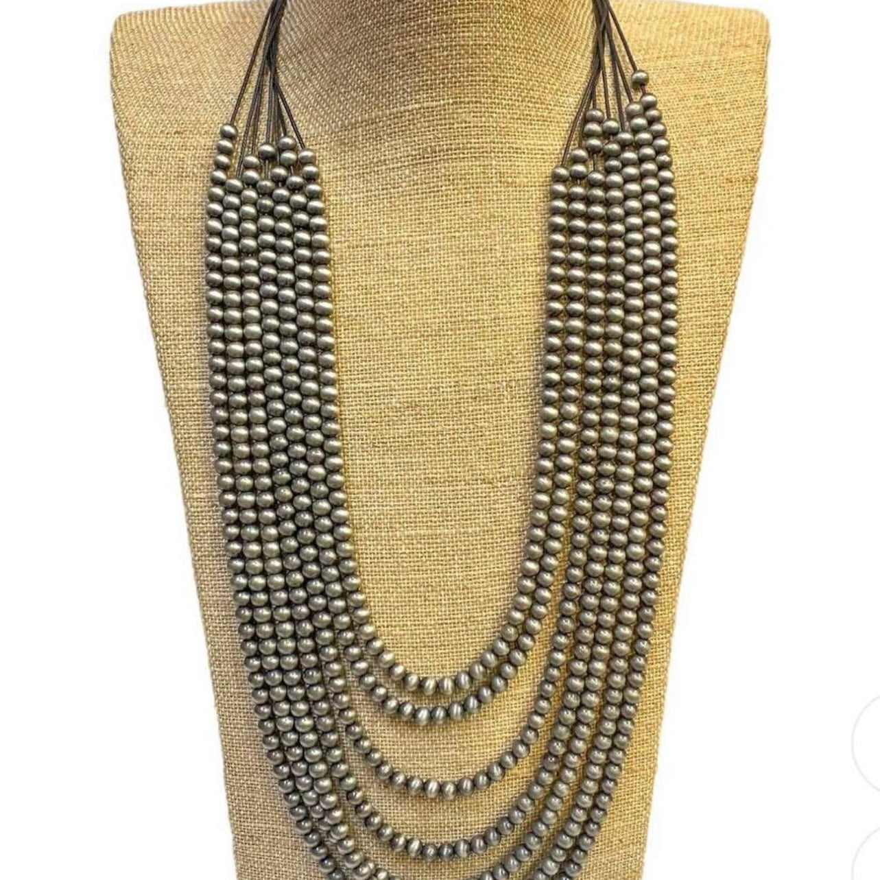 ATG Multi Strand Beaded Necklace on Simply Obsessed
