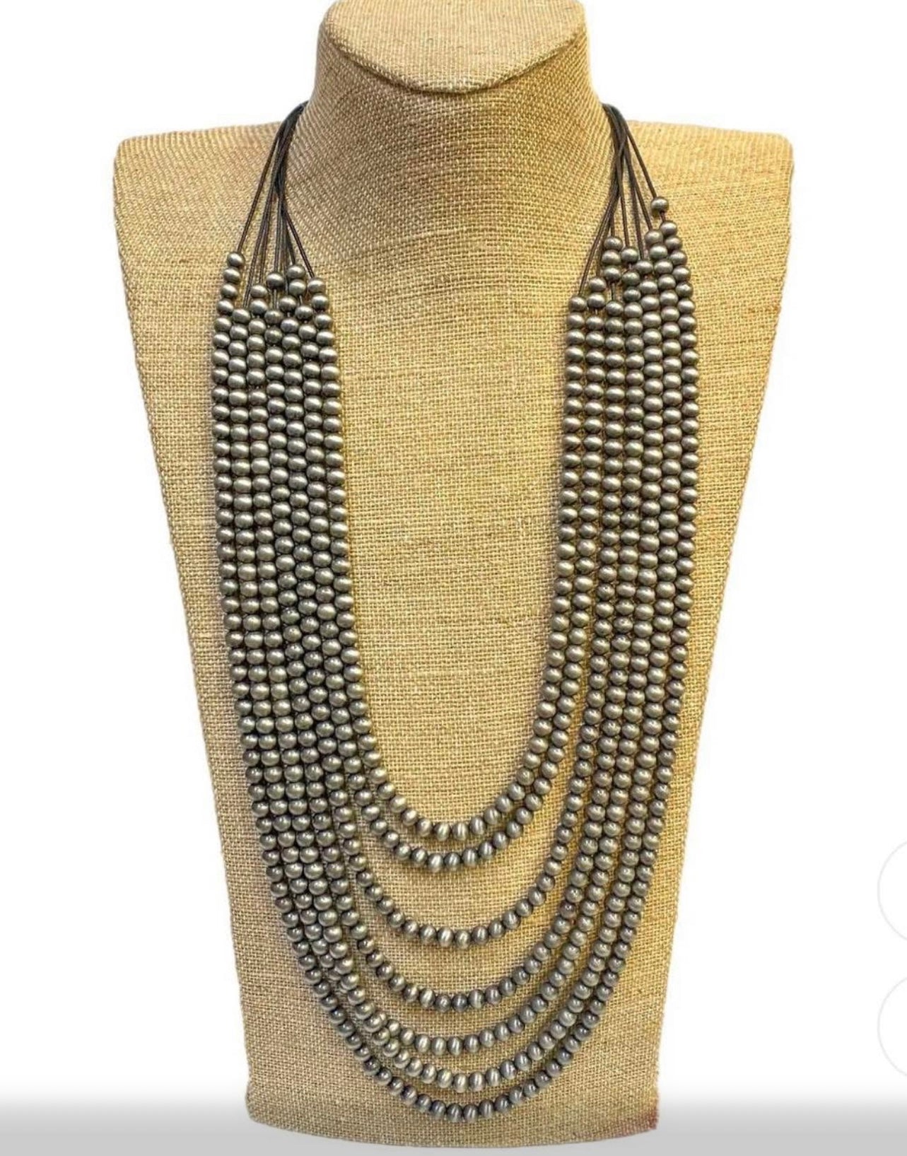 ATG Multi Strand Beaded Necklace on Simply Obsessed