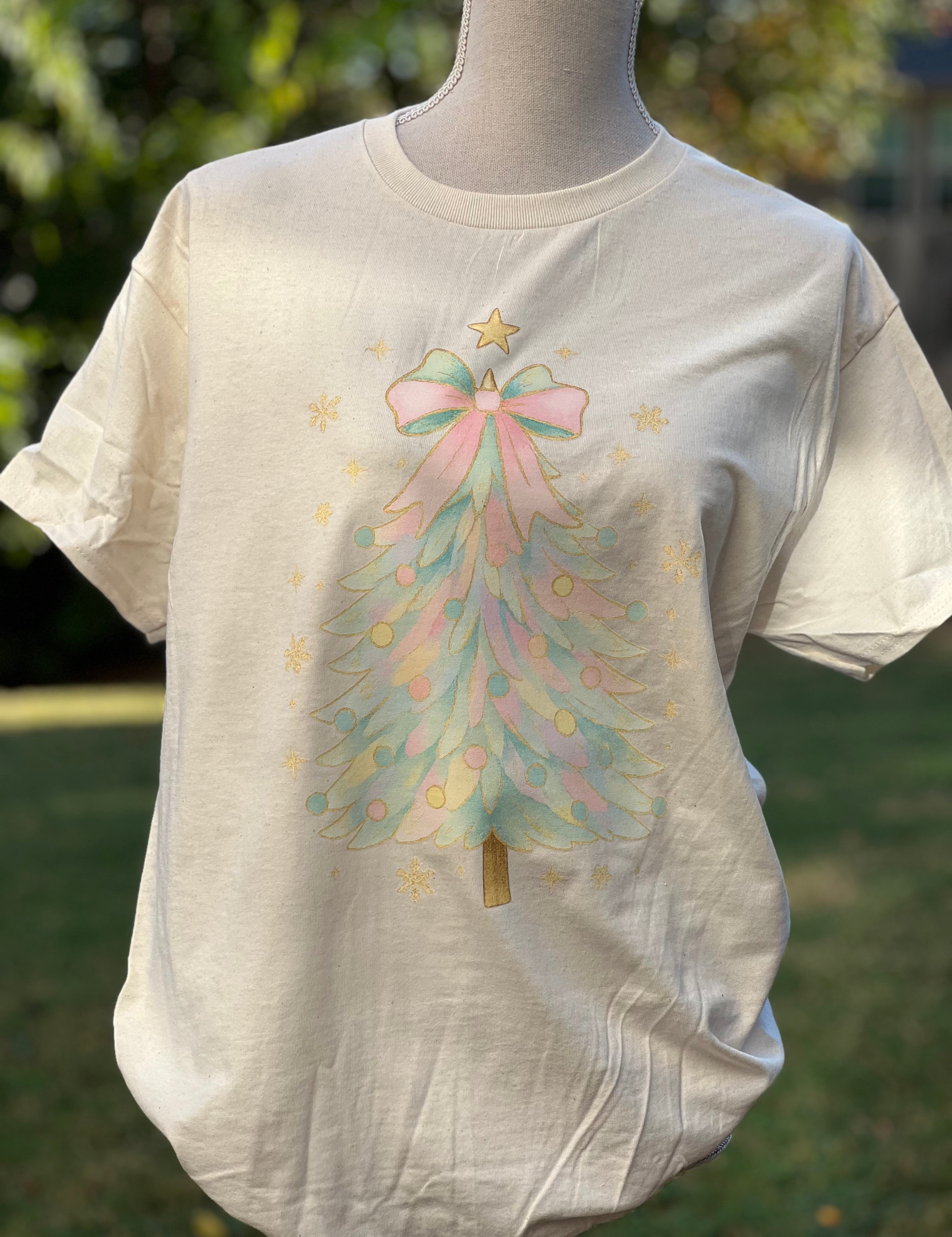 T-SHIRT JUNKIE Very Merry Tree Tee on Simply Obsessed