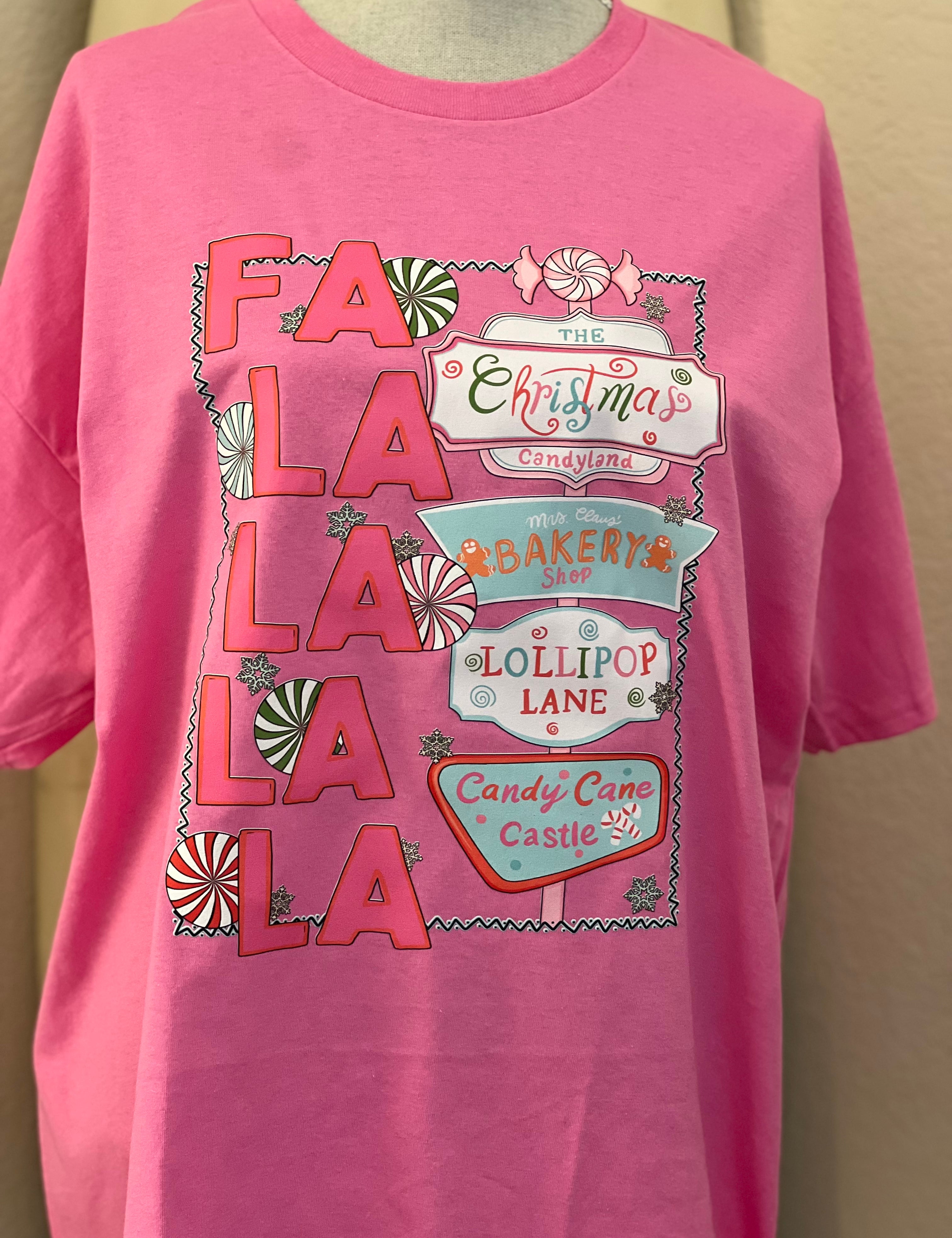 T-SHIRT JUNKIE Fa La La Tee on Simply Obsessed