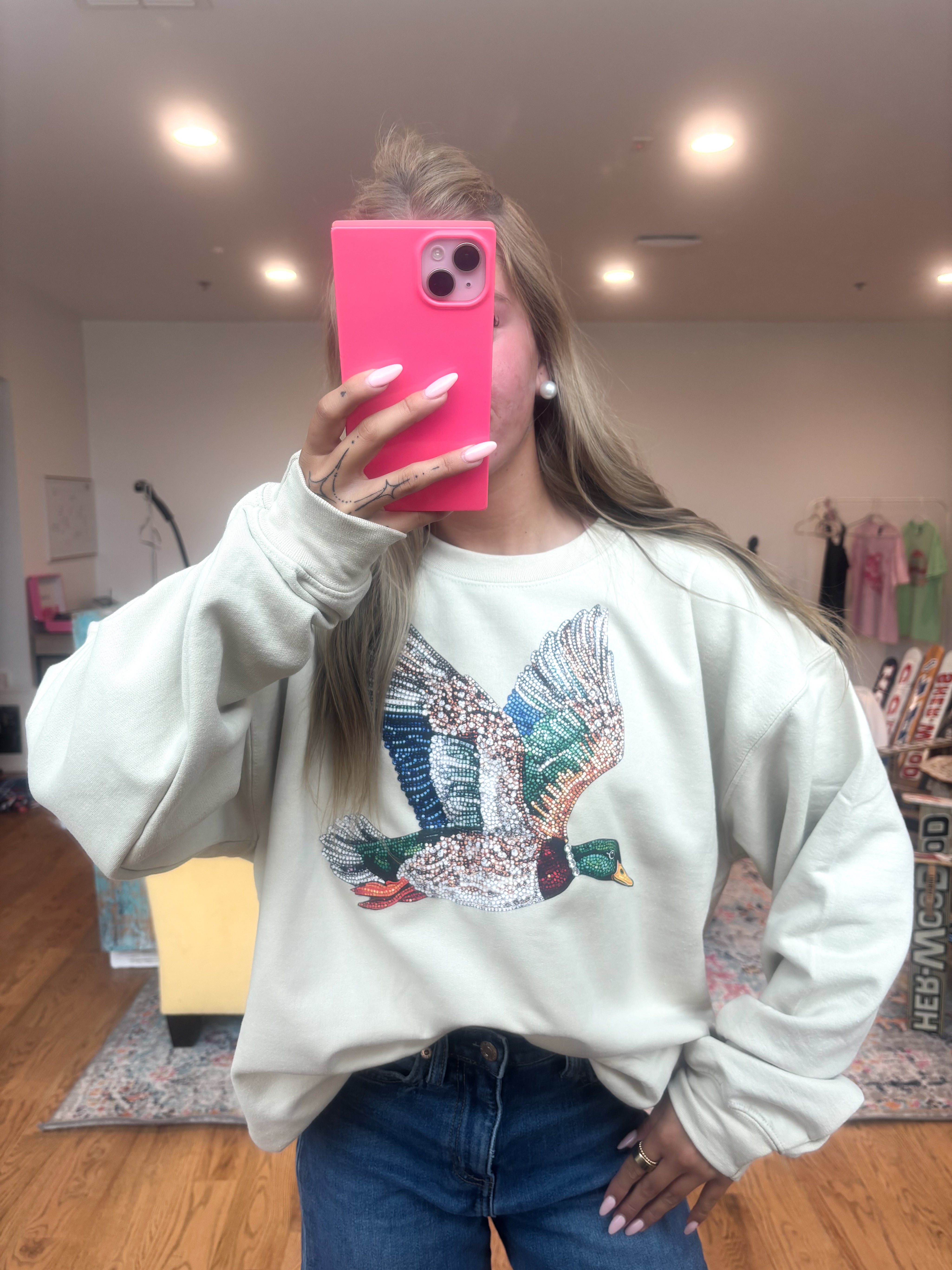 T-SHIRT JUNKIE Bling Duck