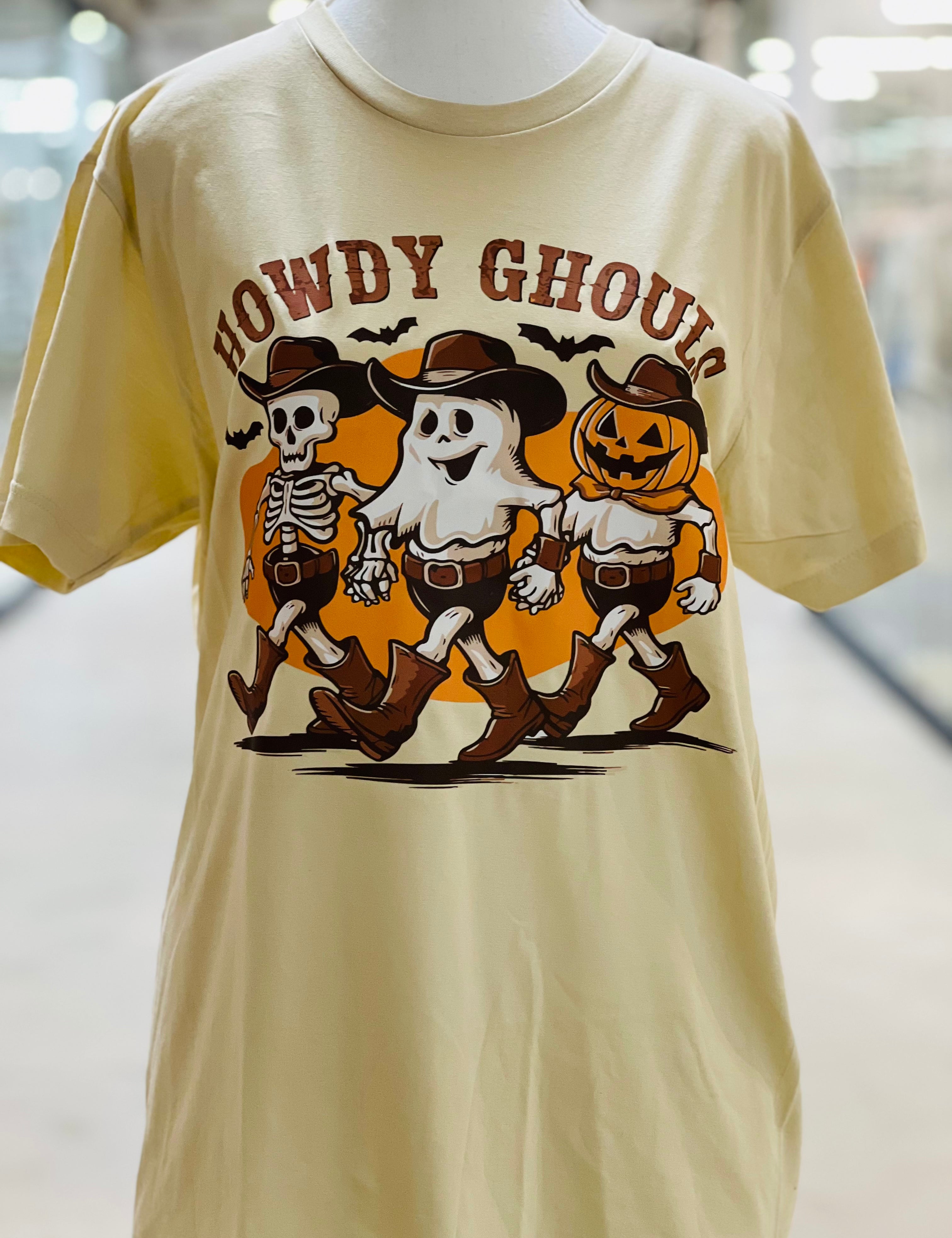 MALIBU HIPPIE Howdy Ghouls Tee on Simply Obsessed