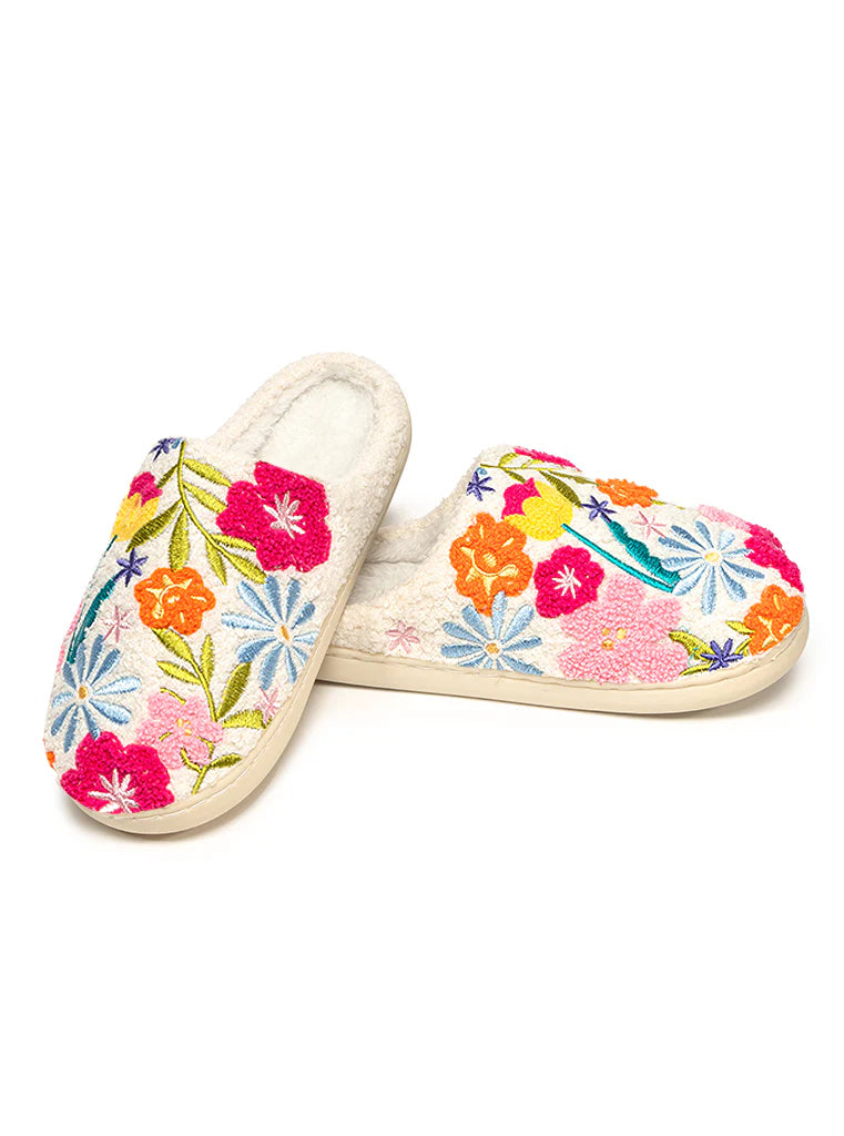 LIVING ROYAL Flower Bloom Slippers by Living Royal on Simply Obsessed