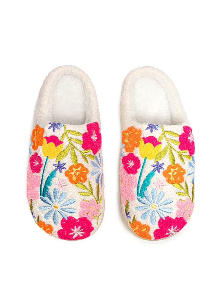 LIVING ROYAL Flower Bloom Slippers by Living Royal on Simply Obsessed