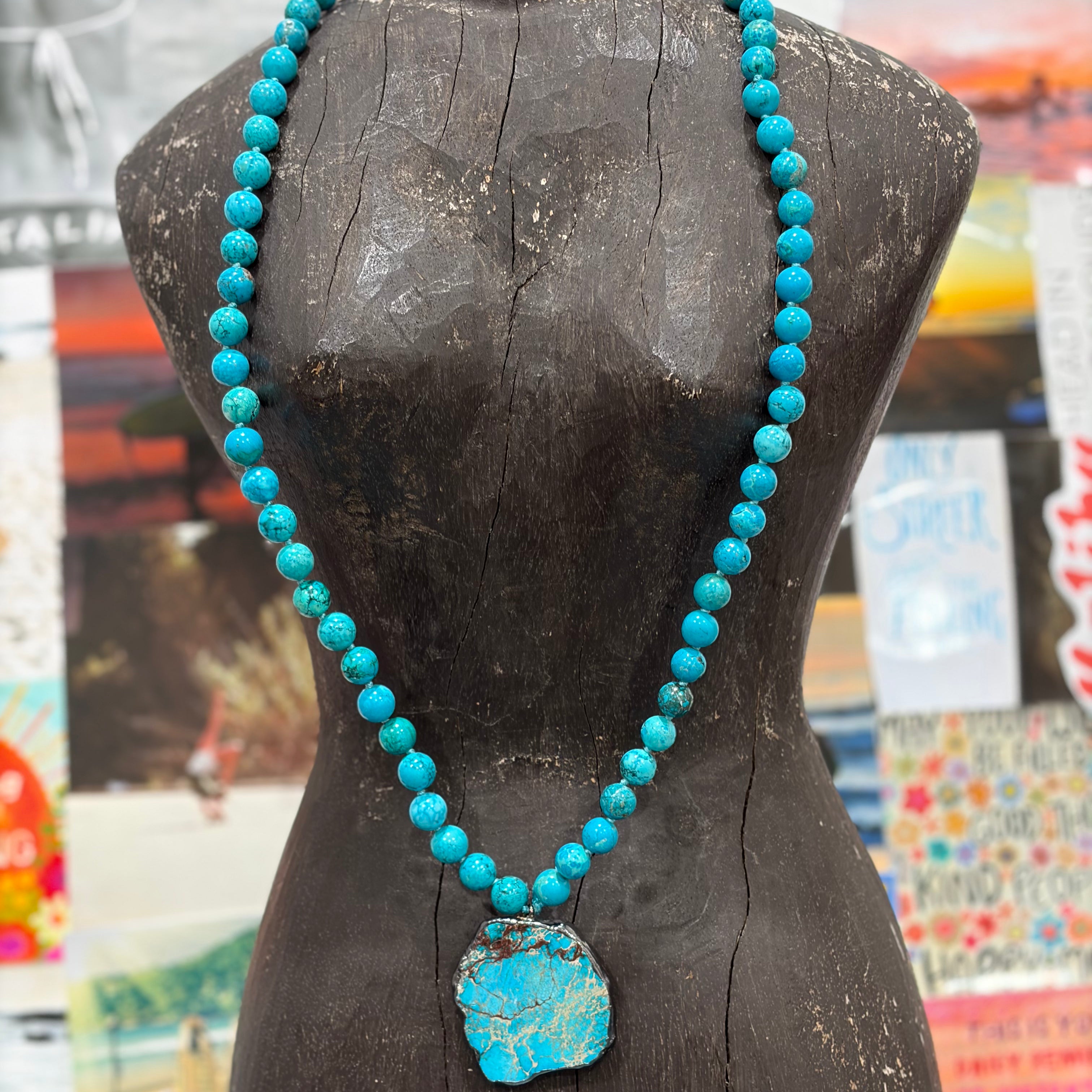 MALIBU HIPPIE Sea Sediment Jasper OOAK Necklace on Simply Obsessed