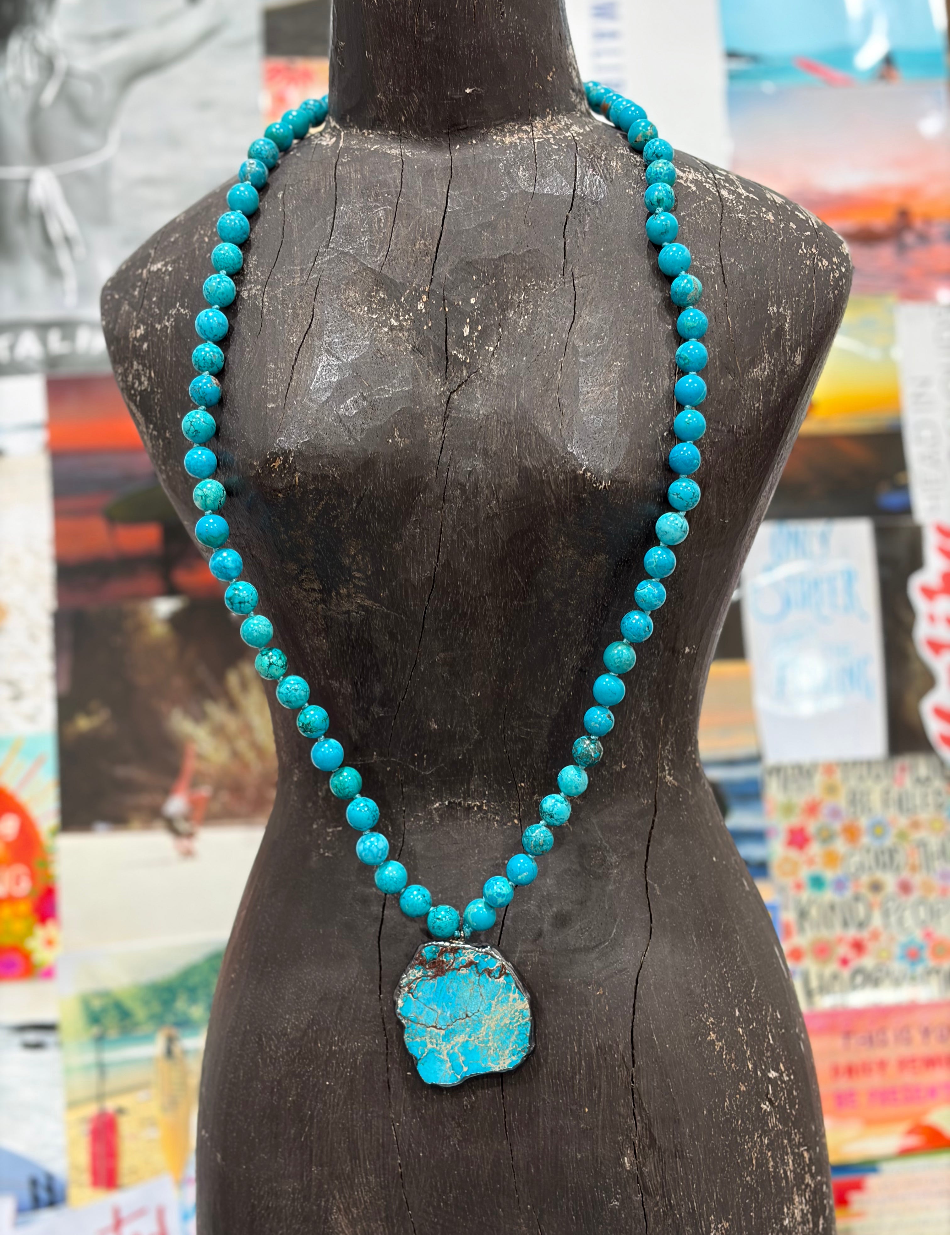 MALIBU HIPPIE Sea Sediment Jasper OOAK Necklace on Simply Obsessed