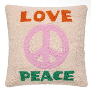 Love & Peace Throw Pillow
